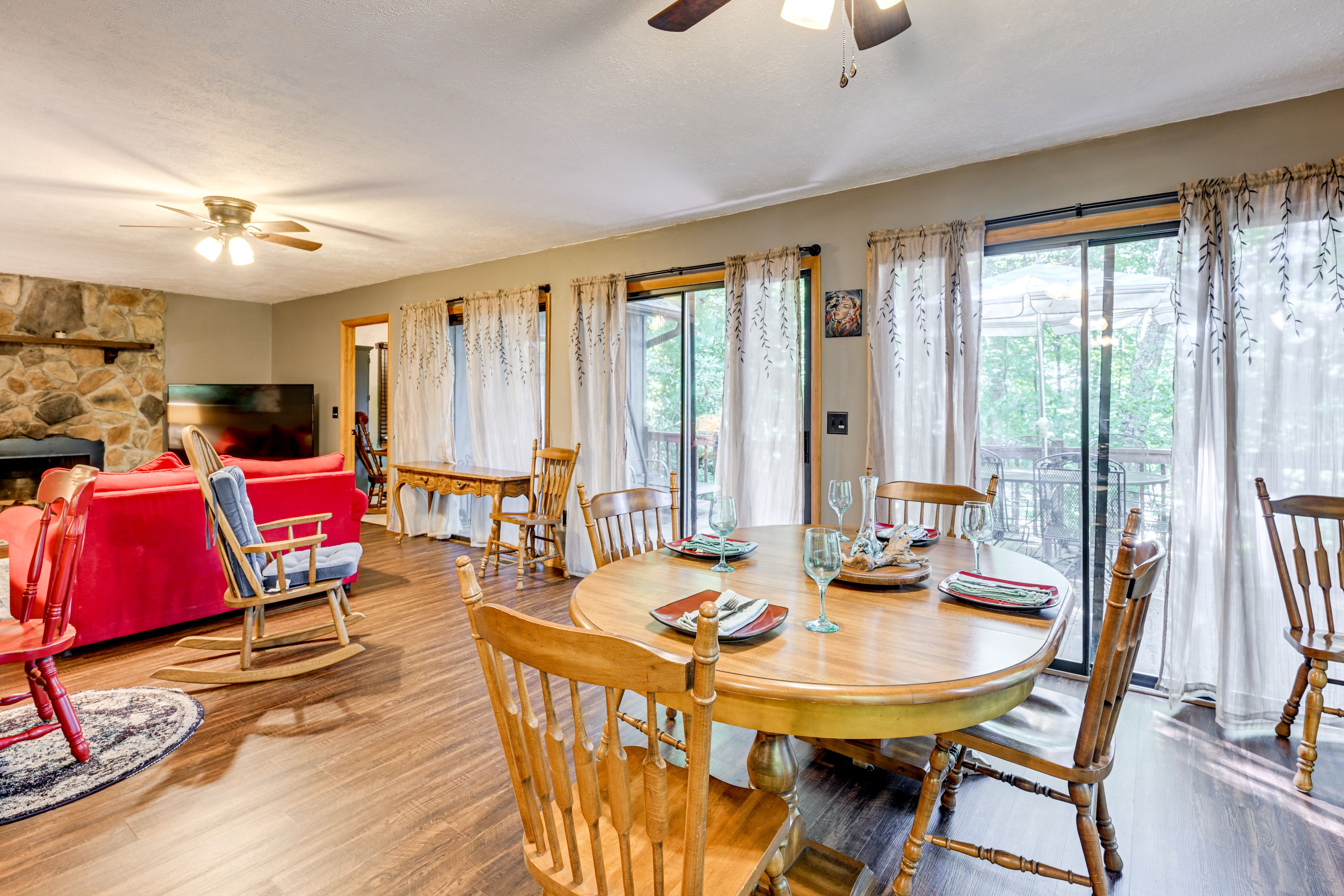 Dining Area | Dishware & Flatware | 1st Floor