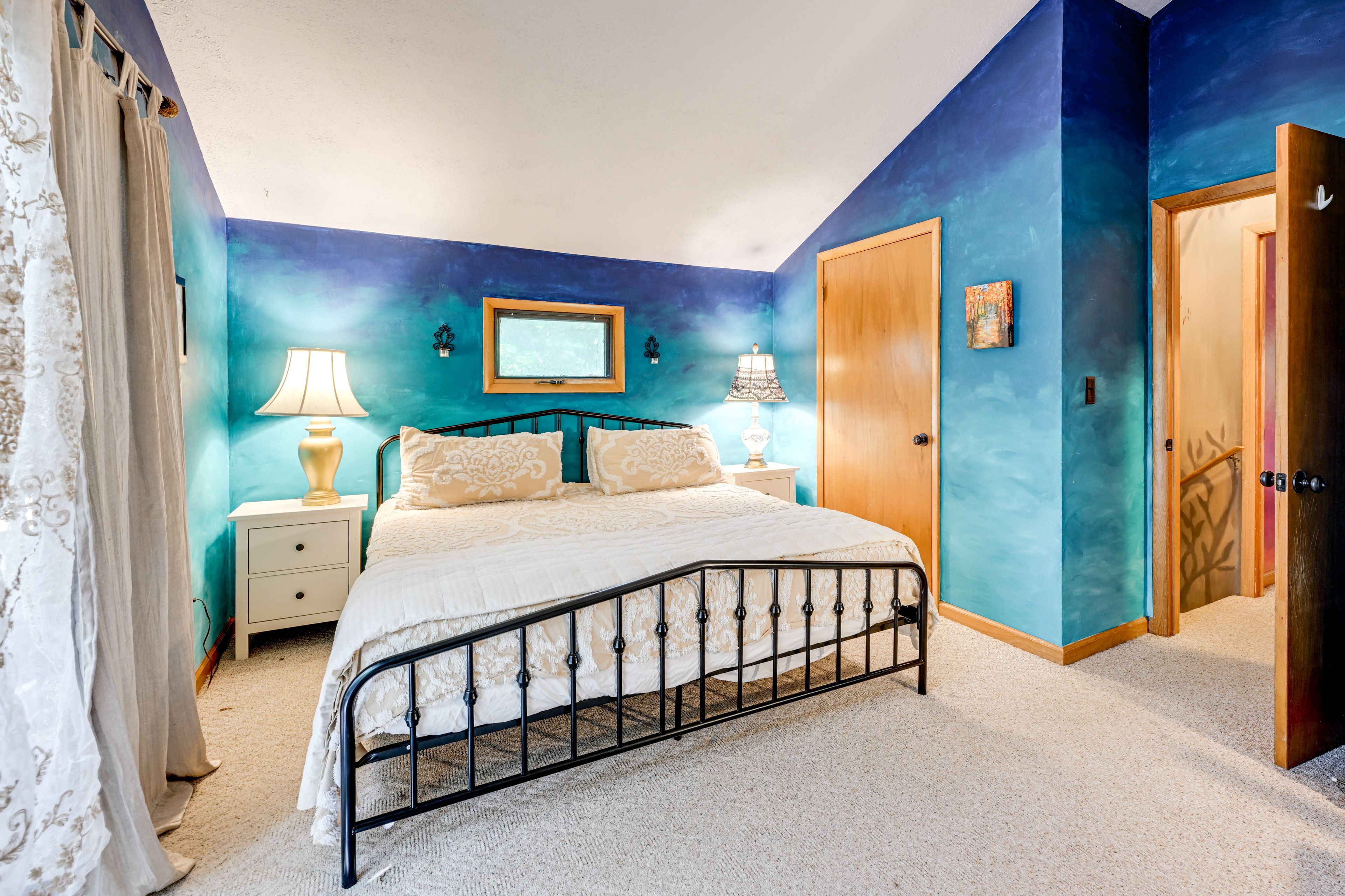 Bedroom 1 | King Bed | Private Balcony | 2nd Floor