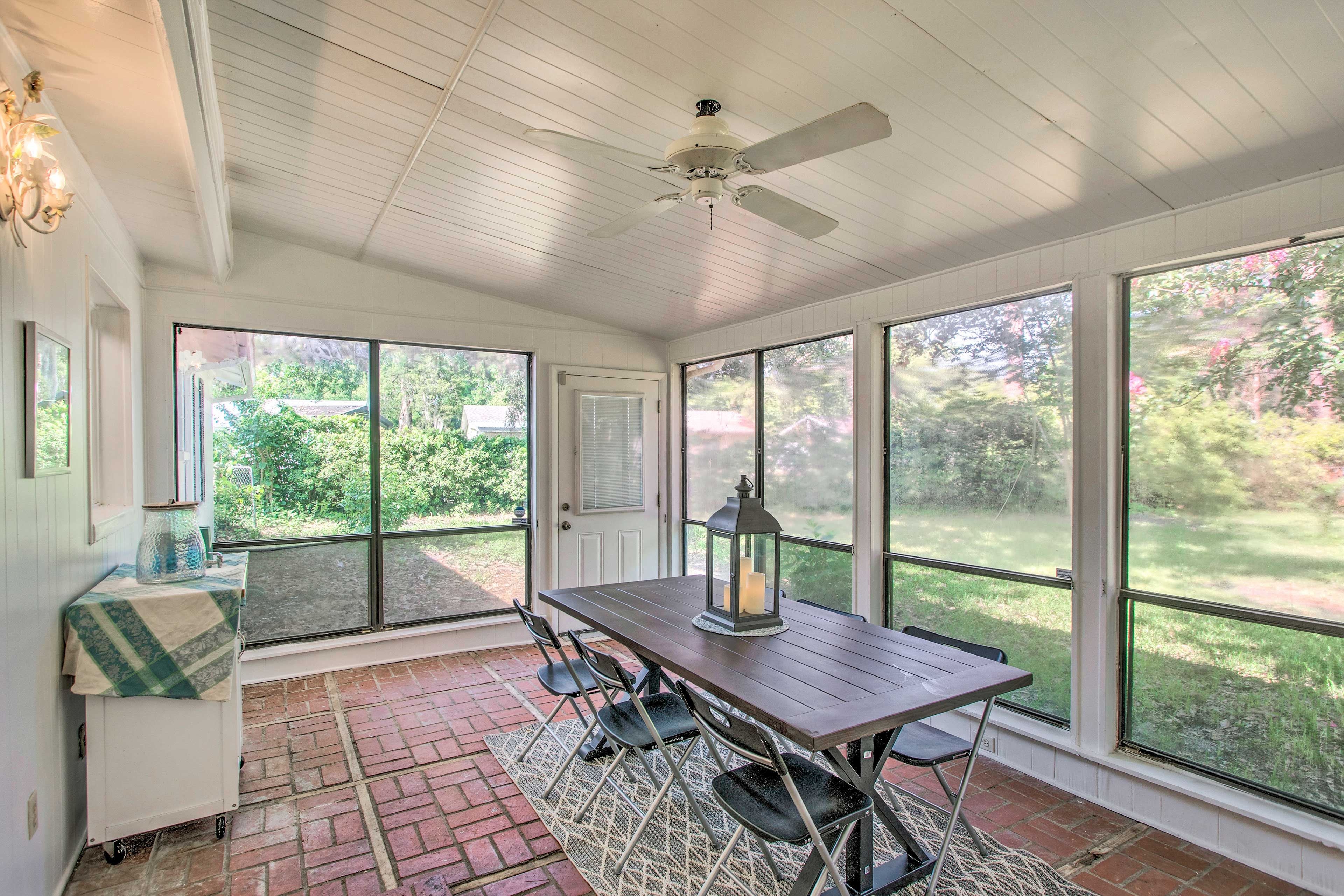 Screened Porch | Gas Grill | Private Yard