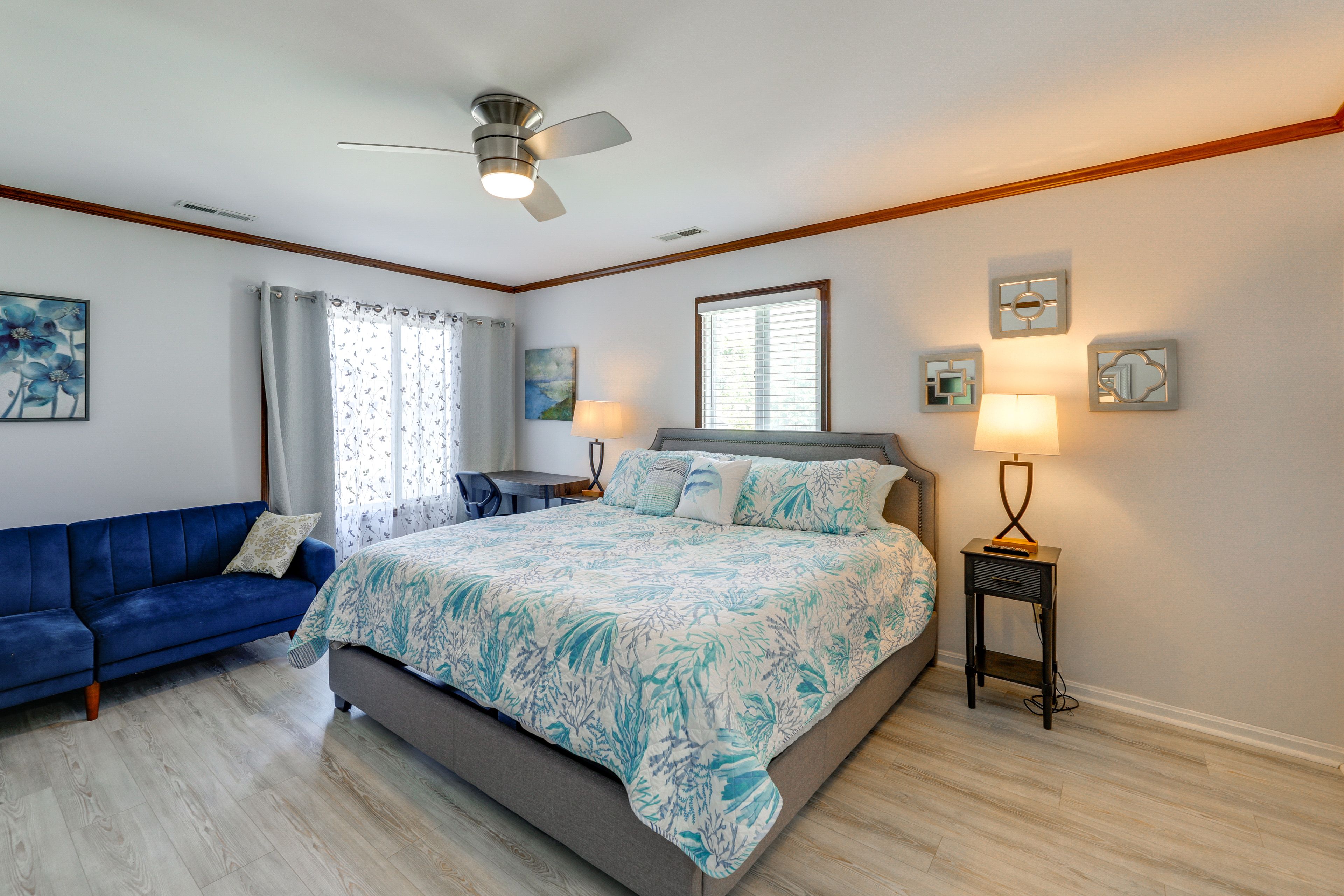 Bedroom 2 | King Bed | Full Futon | 2nd Floor