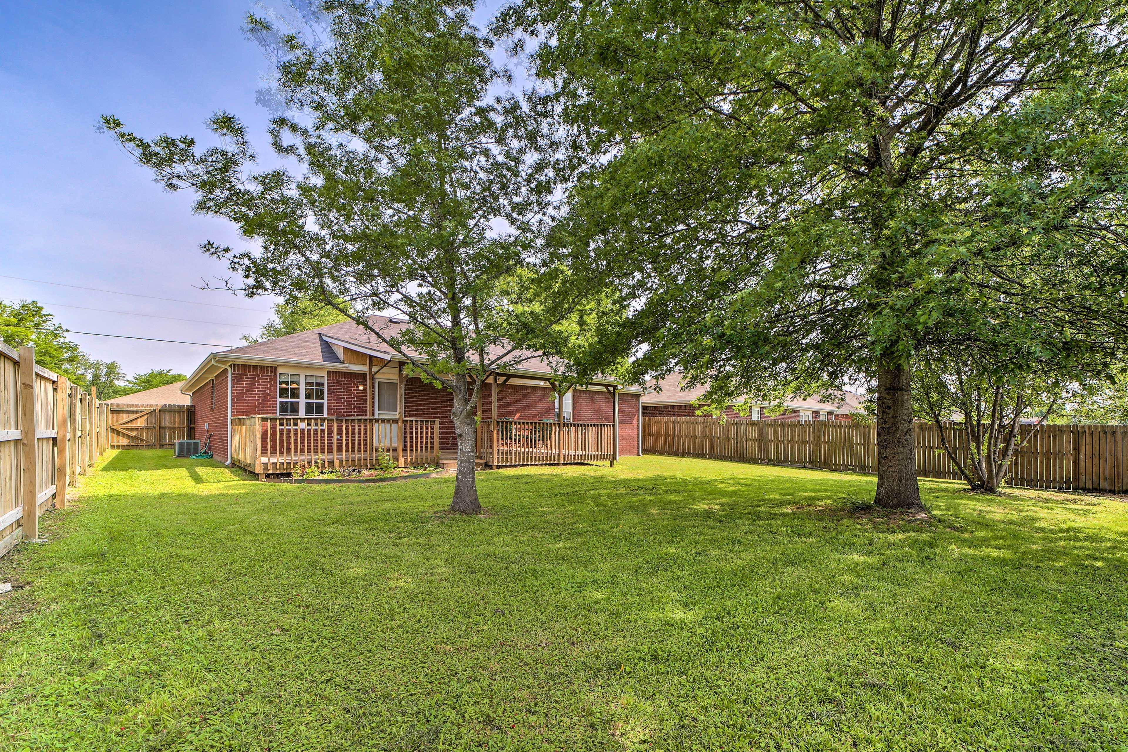 House Exterior | Fenced Backyard