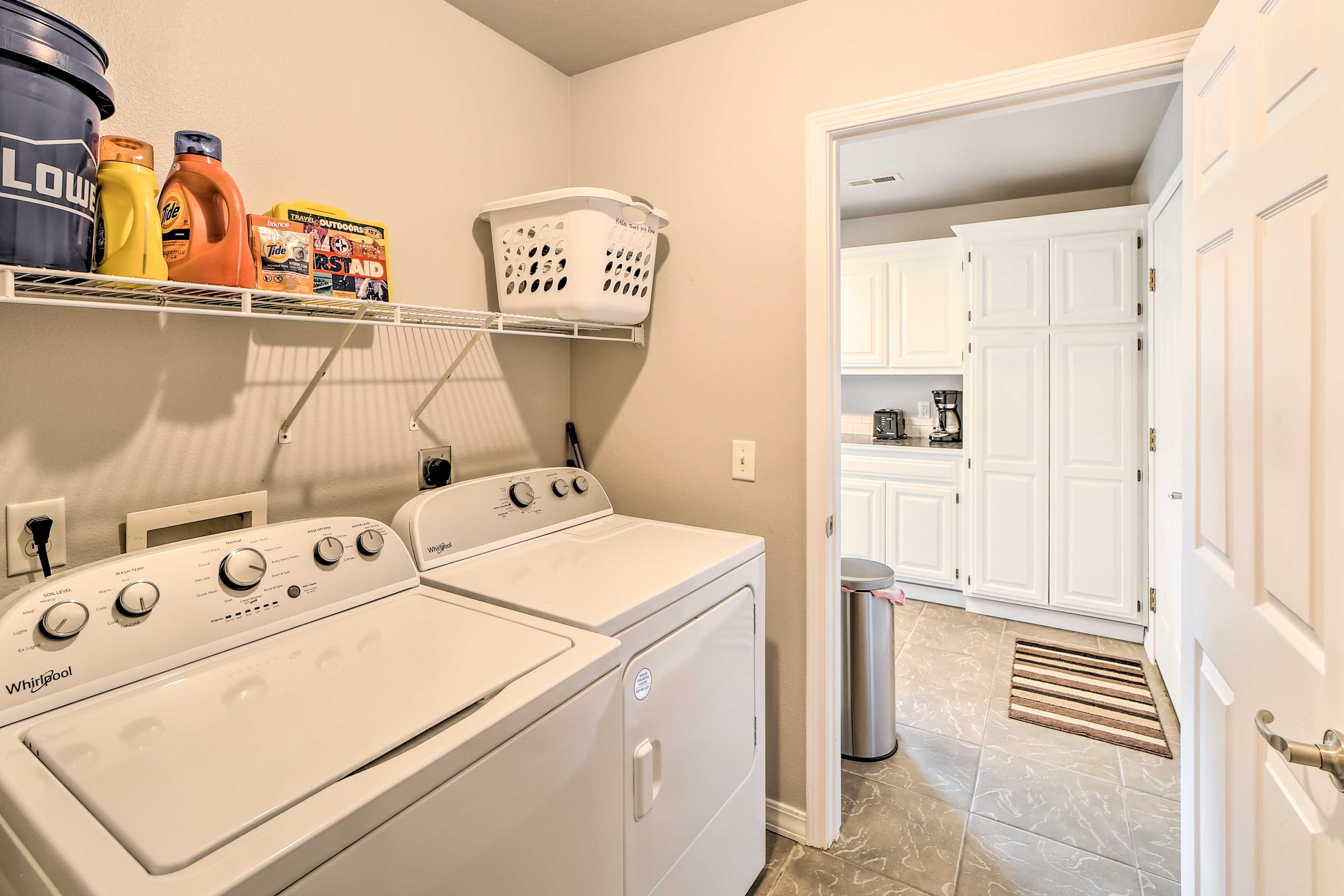 Laundry | Detergent Provided