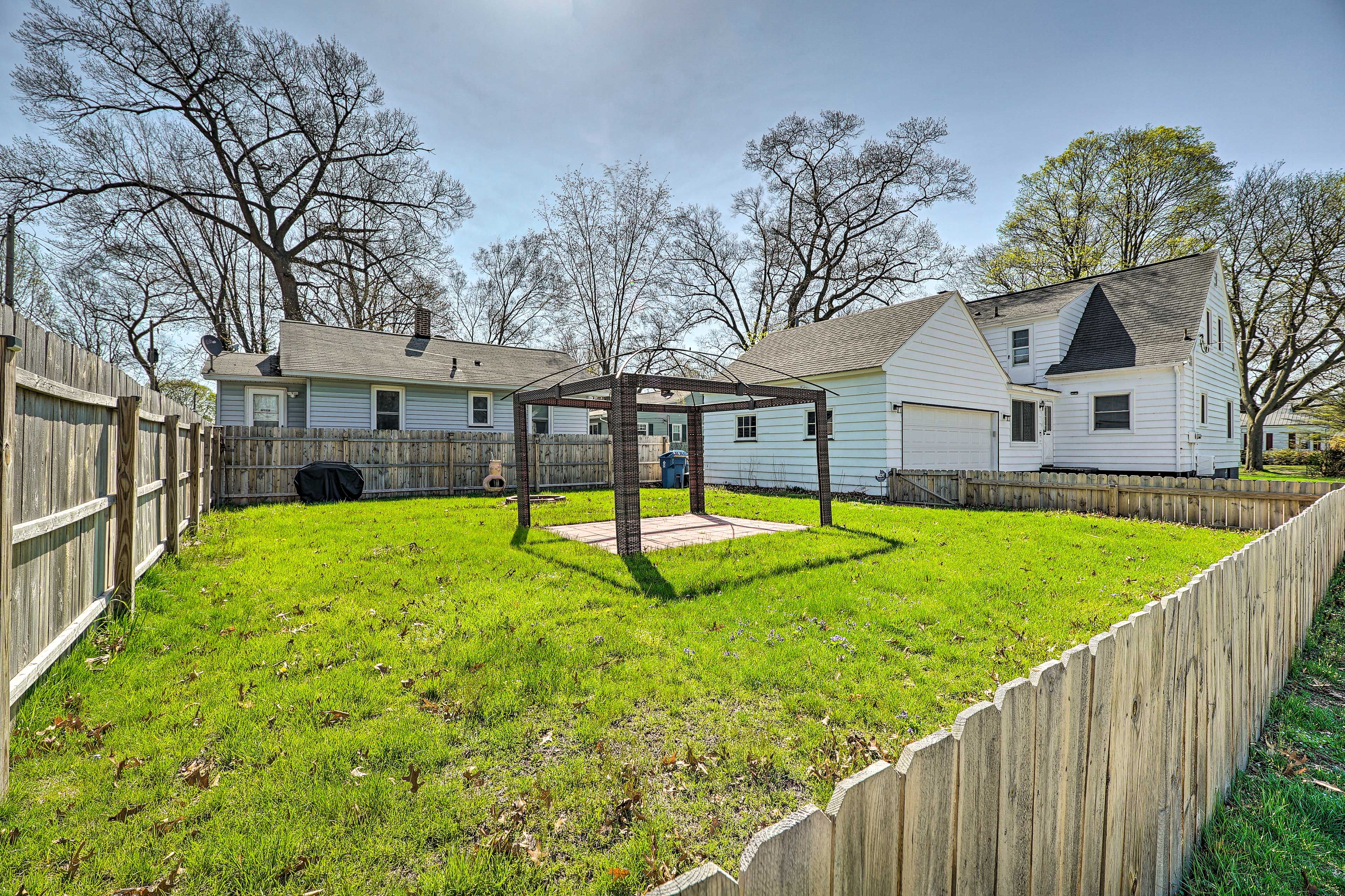 Backyard Area