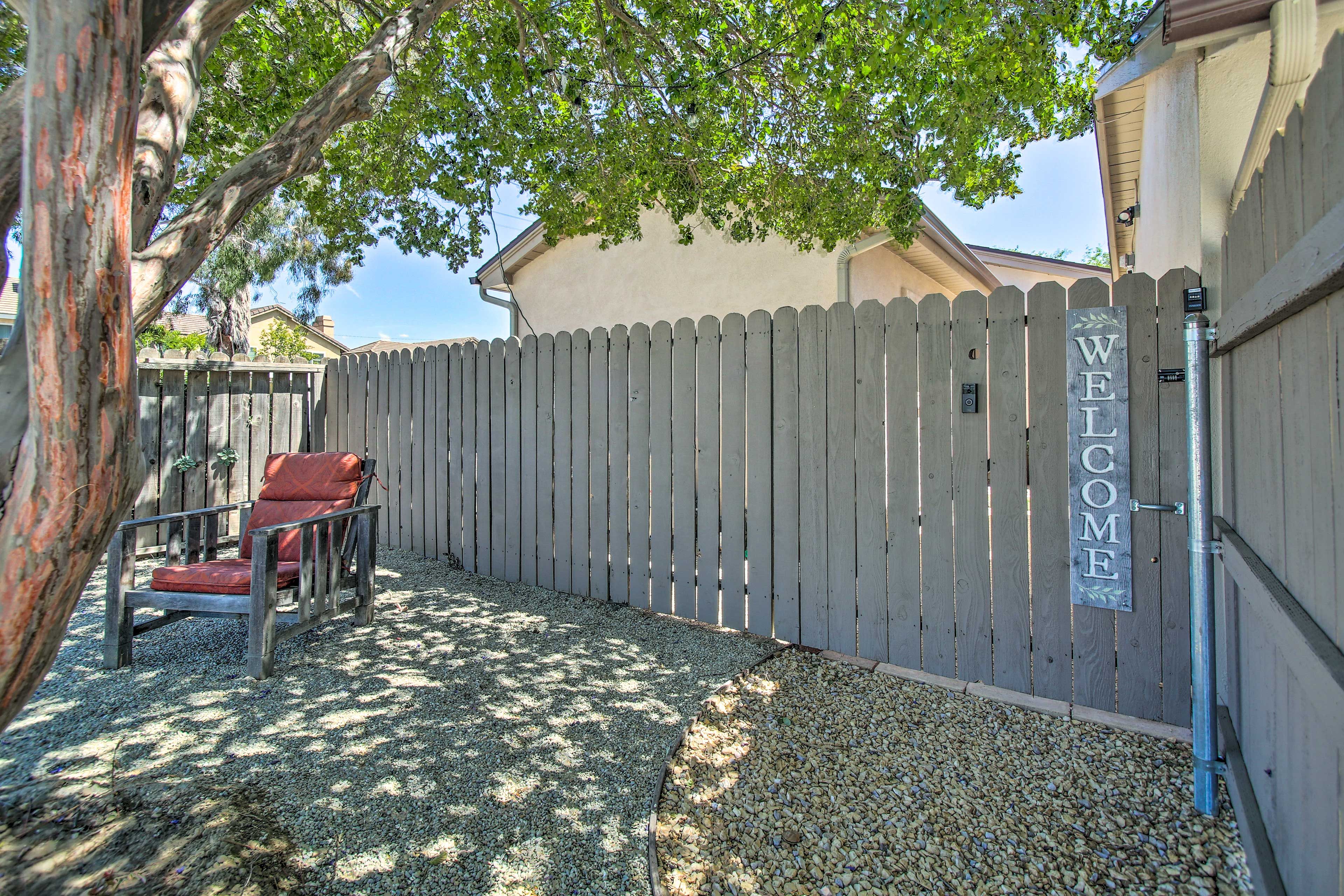 Front Entry Gate