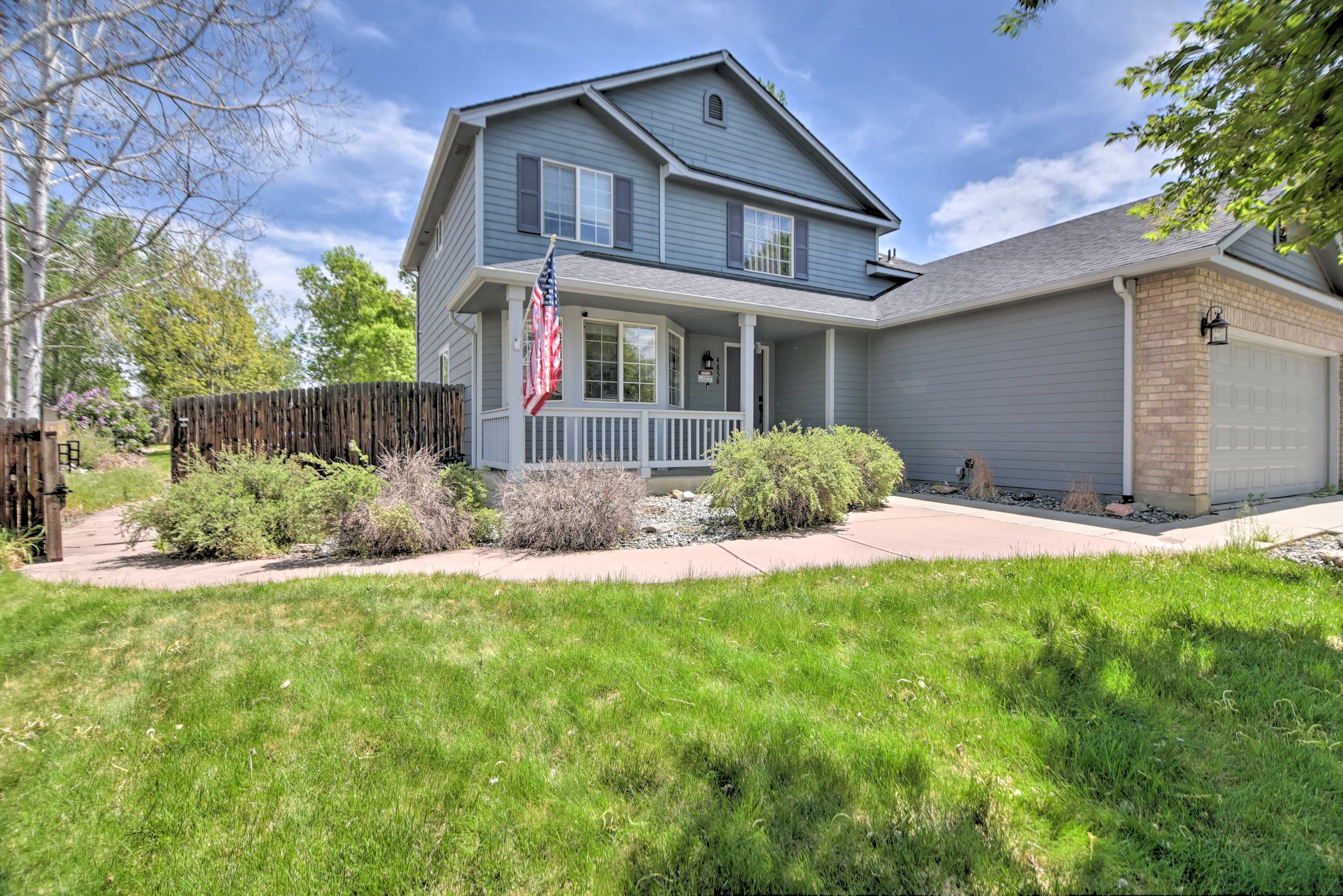 Longmont Vacation Rental | 2BR | 2.5BA | Step-Free Entry | 2,600 S