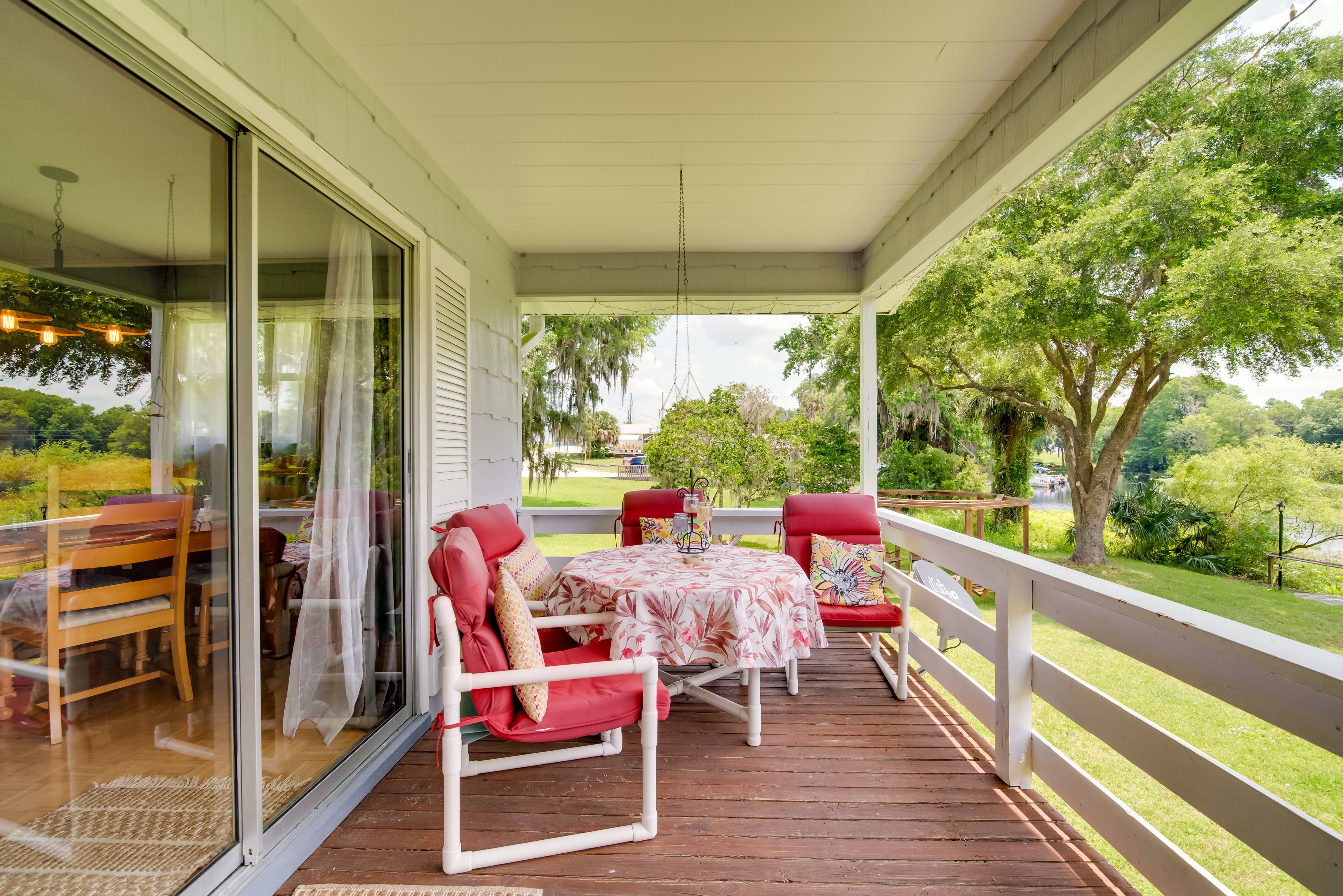 Balcony | Riverfront Views
