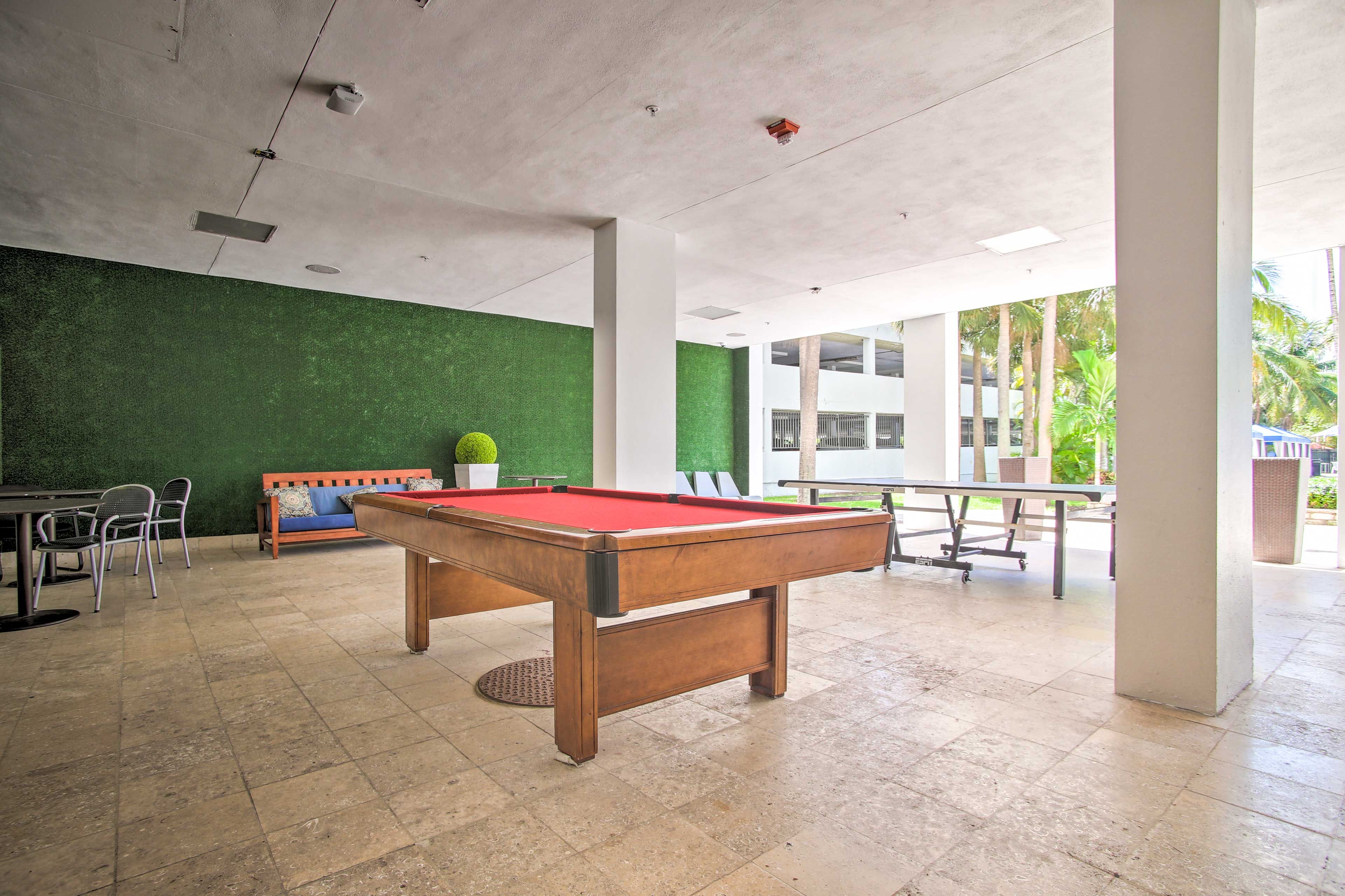 Community Amenities (w/ Required Fee, Paid On-Site) | Game Room