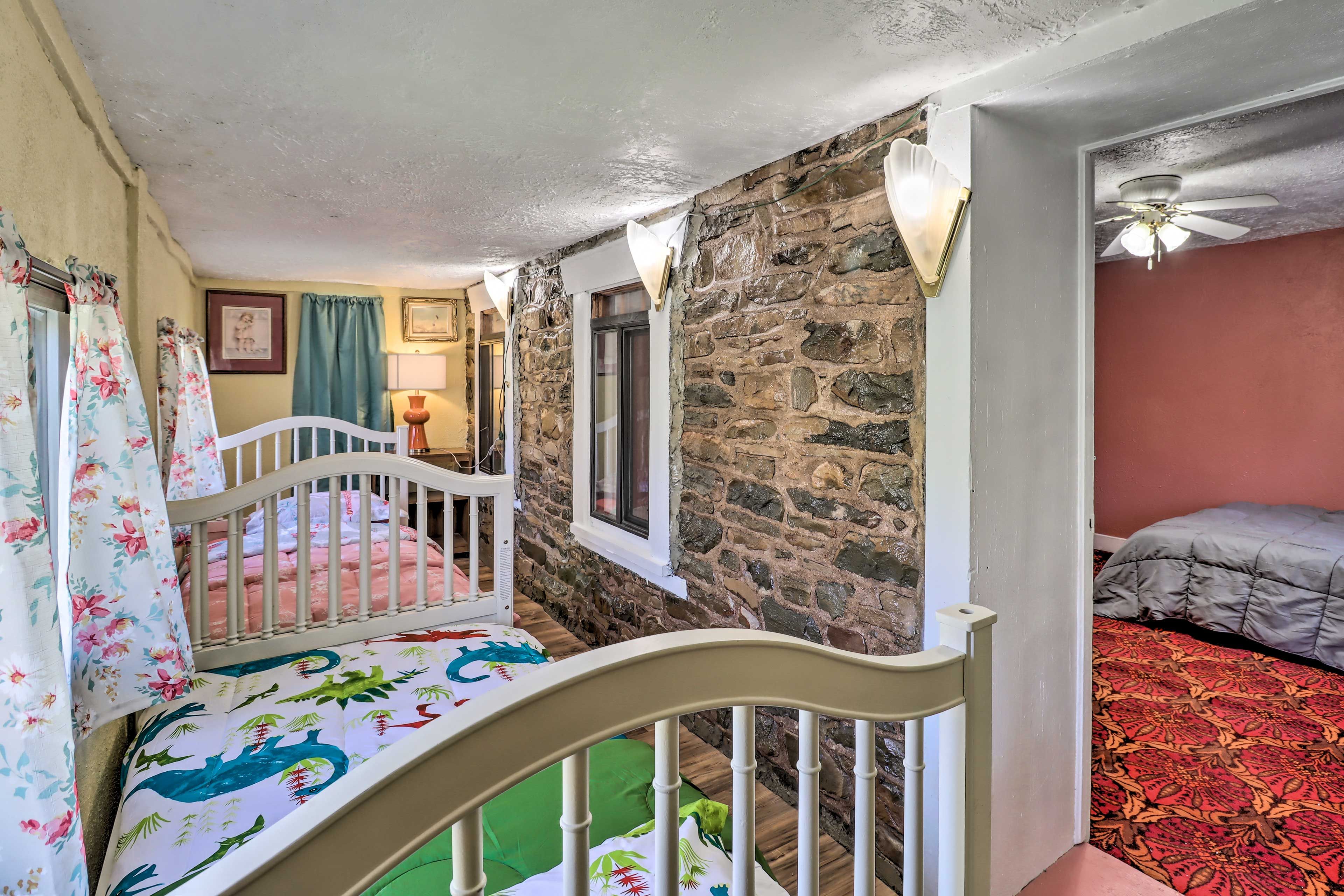 Bedroom 3 | 2 Full Beds