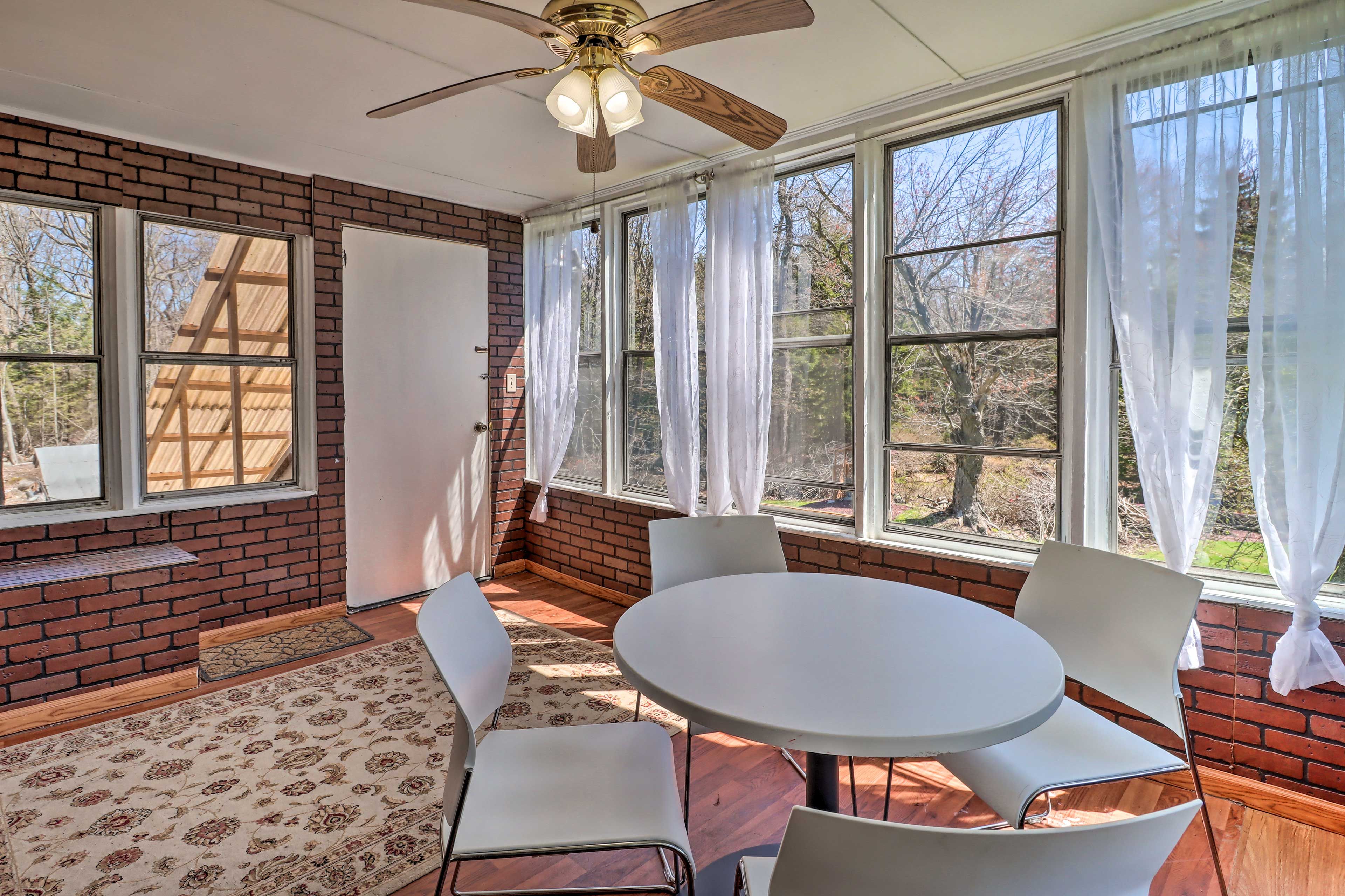 Enclosed Sunroom | Space Heater
