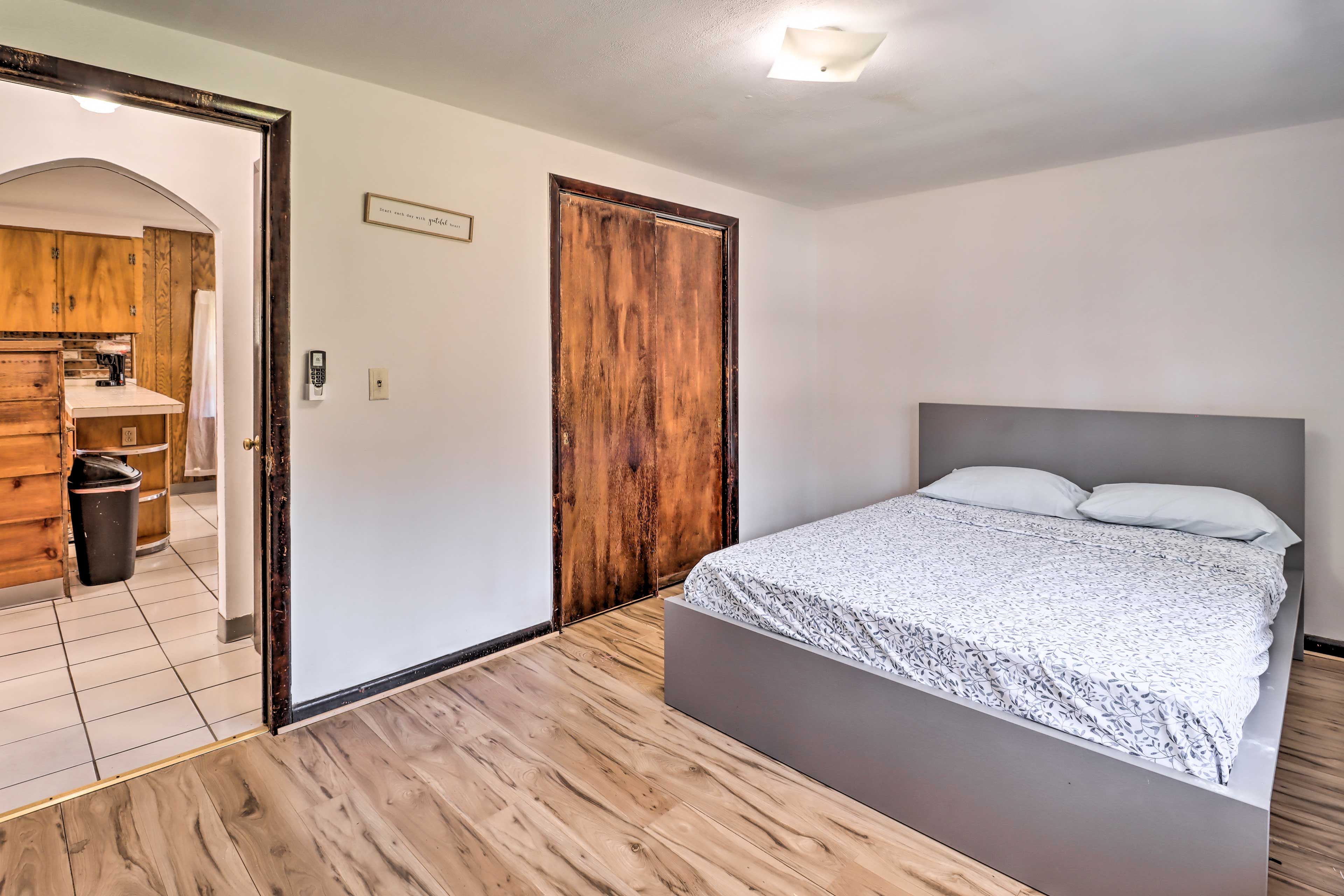 Bedroom 5 | Queen Bed | Main Floor | No Additional Stairs to Access