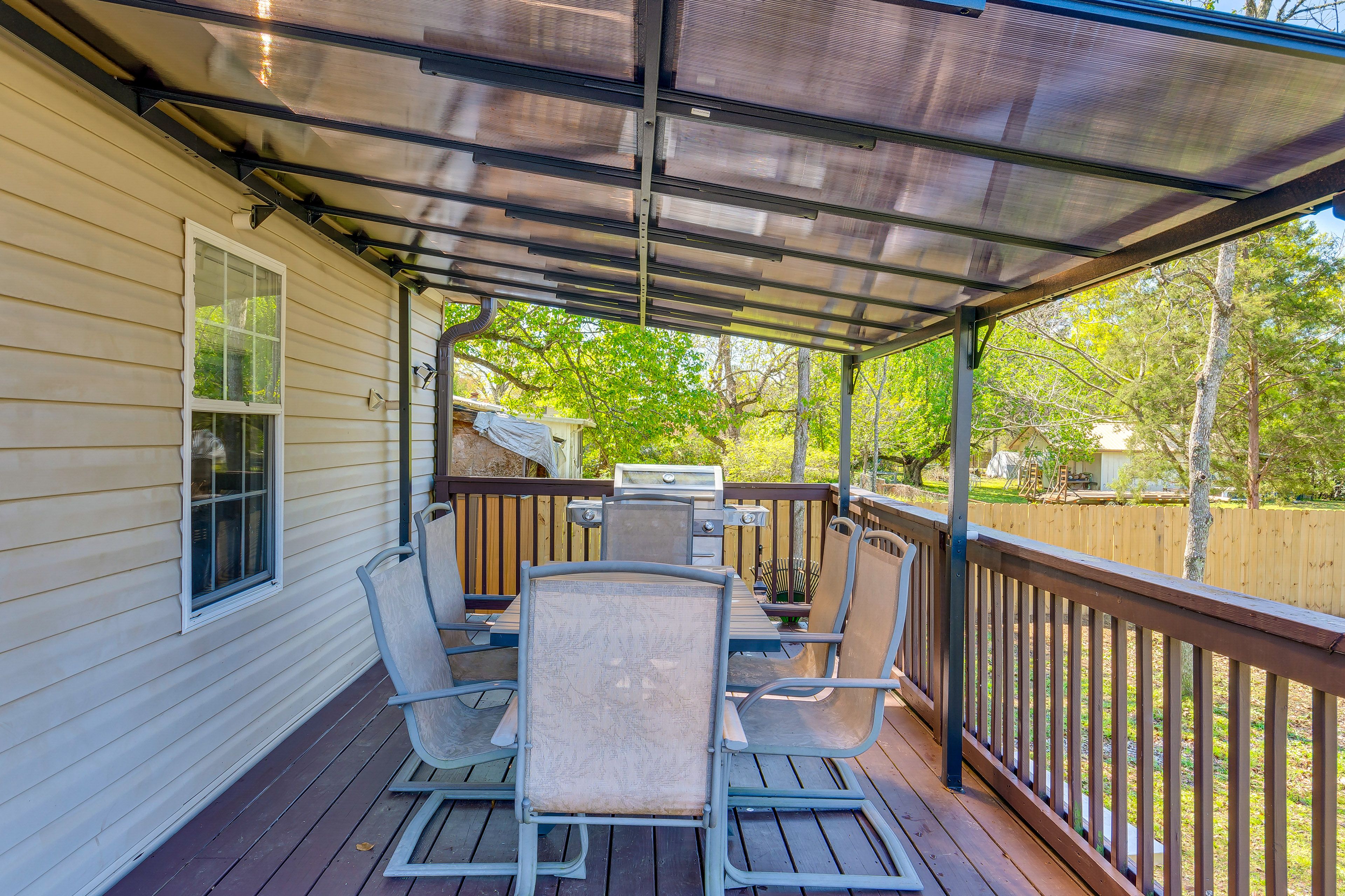 Wraparound Deck | Gas Grill | Dining Area