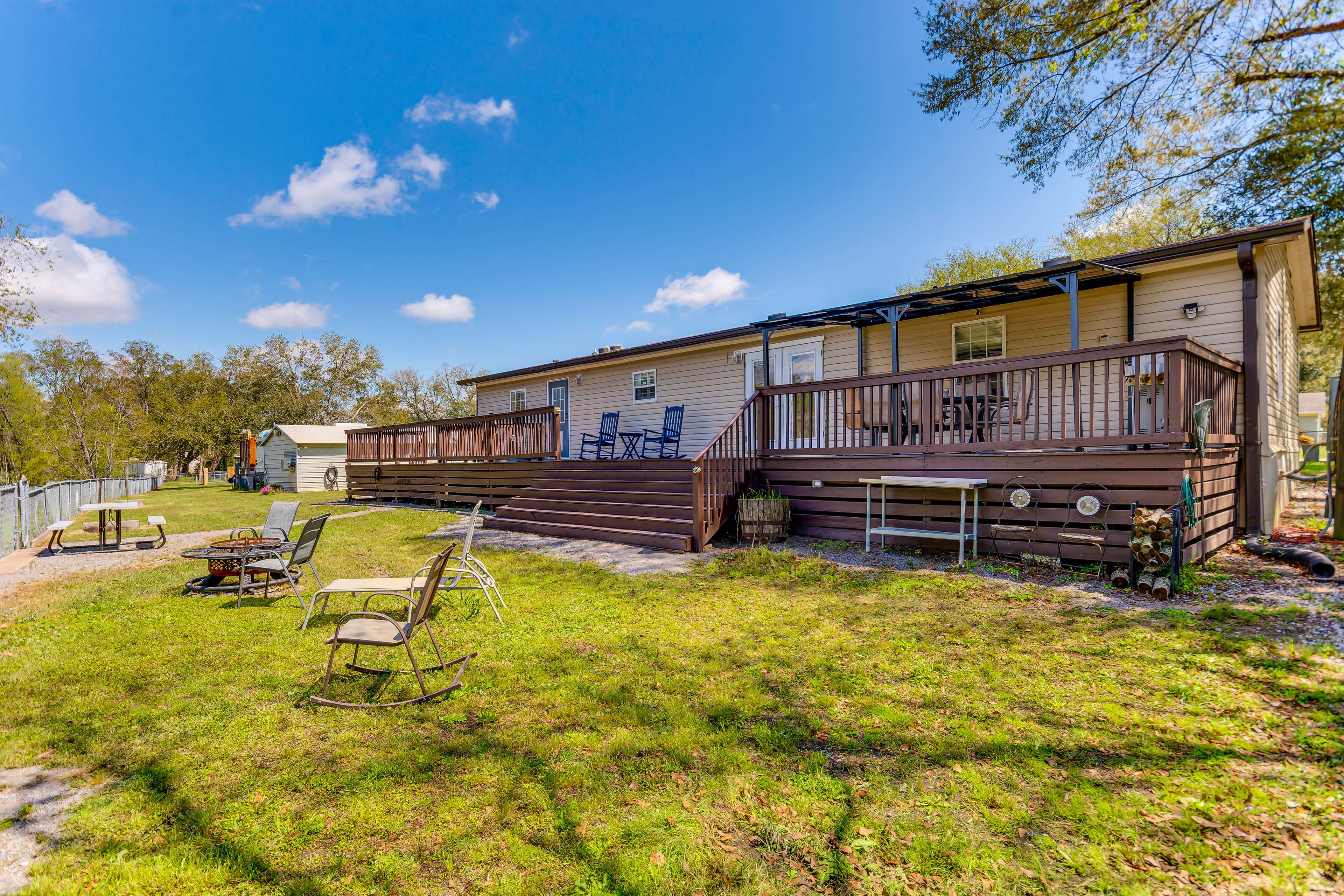 Private Fenced Yard