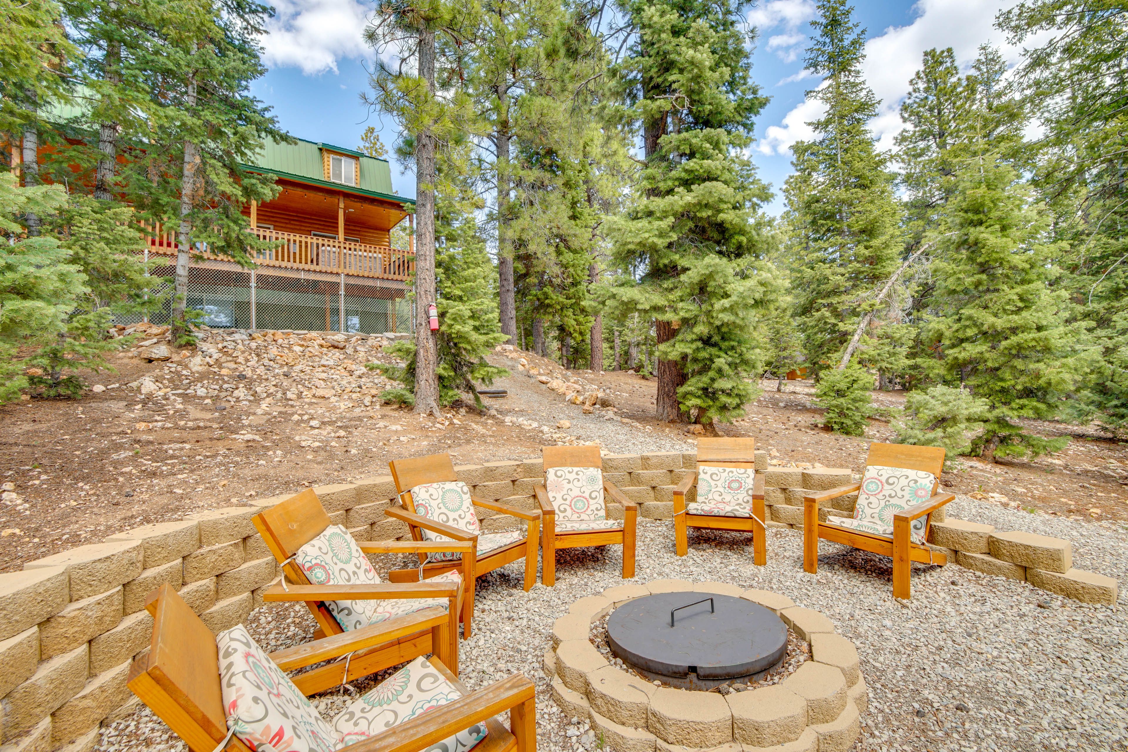 Fire Pit w/ Seating | Picnic Area