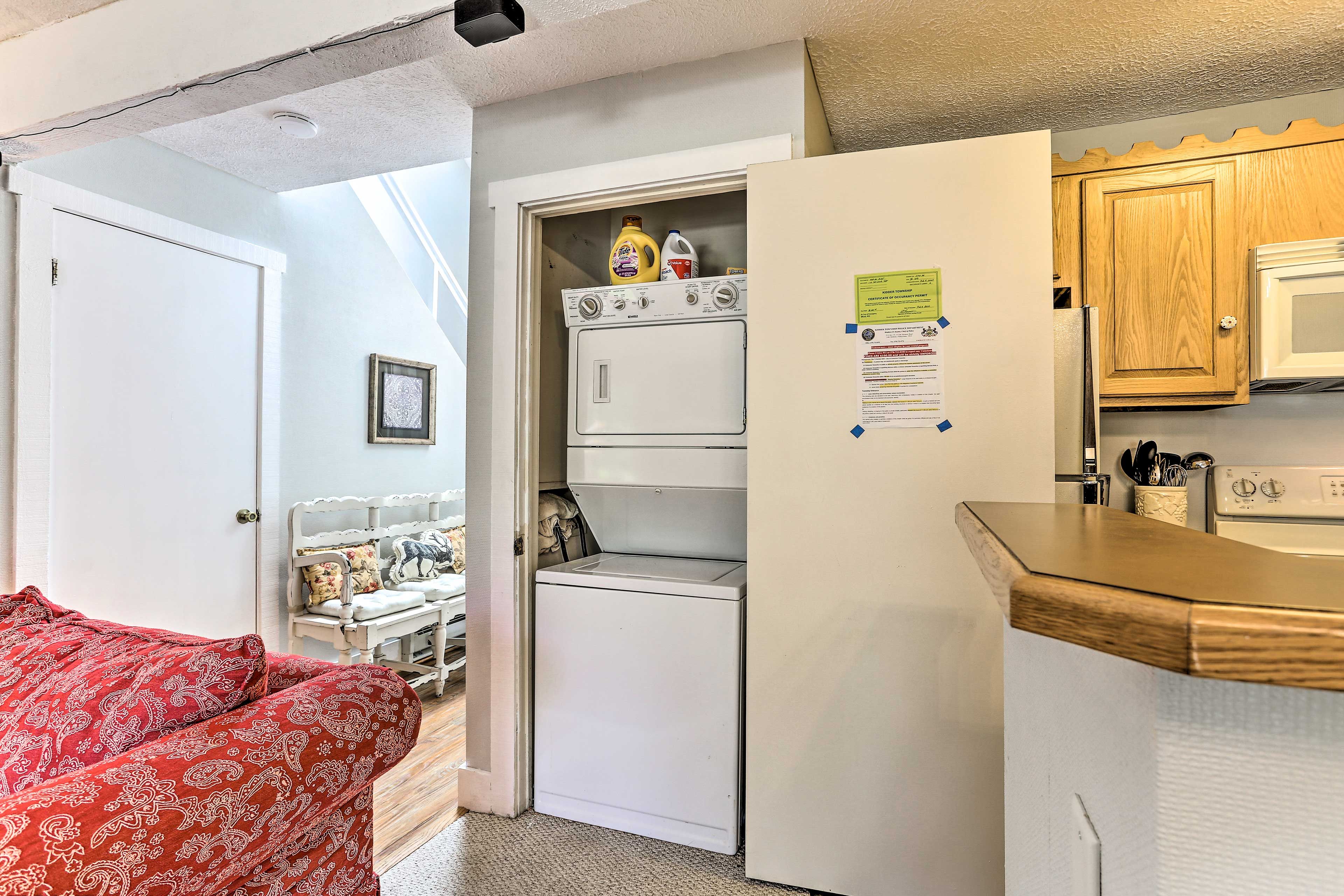 Washer + Dryer | 1st Floor
