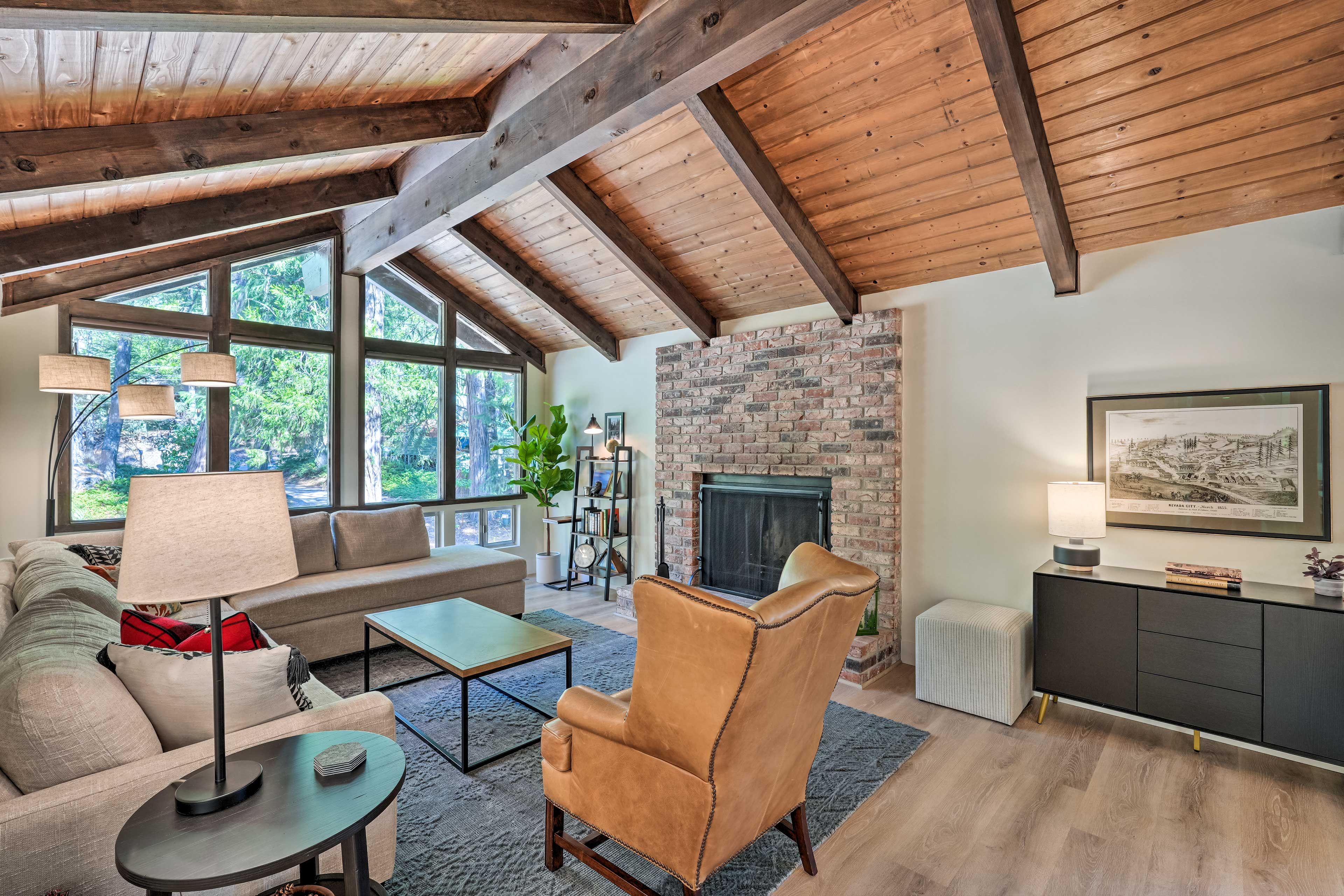 Nevada City Vacation Rental | 4BR | 2BA | 2,133 Sq Ft | Stairs Required