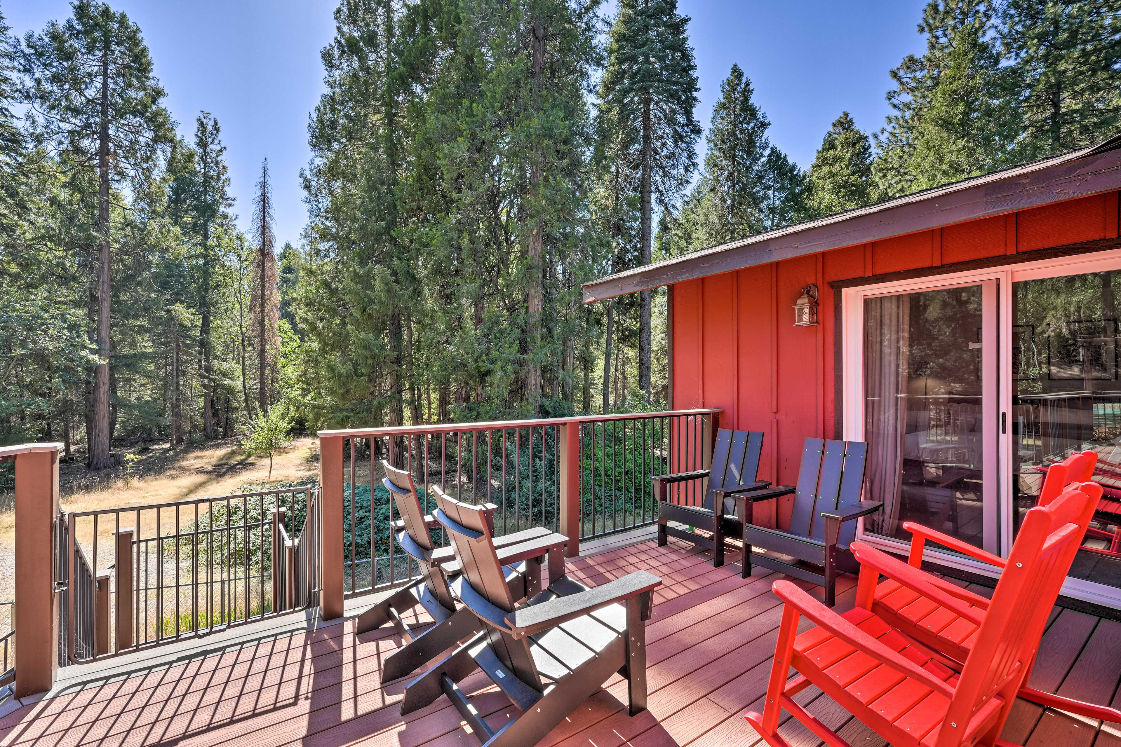 Deck | Wooded Views | Close to Hiking Trails