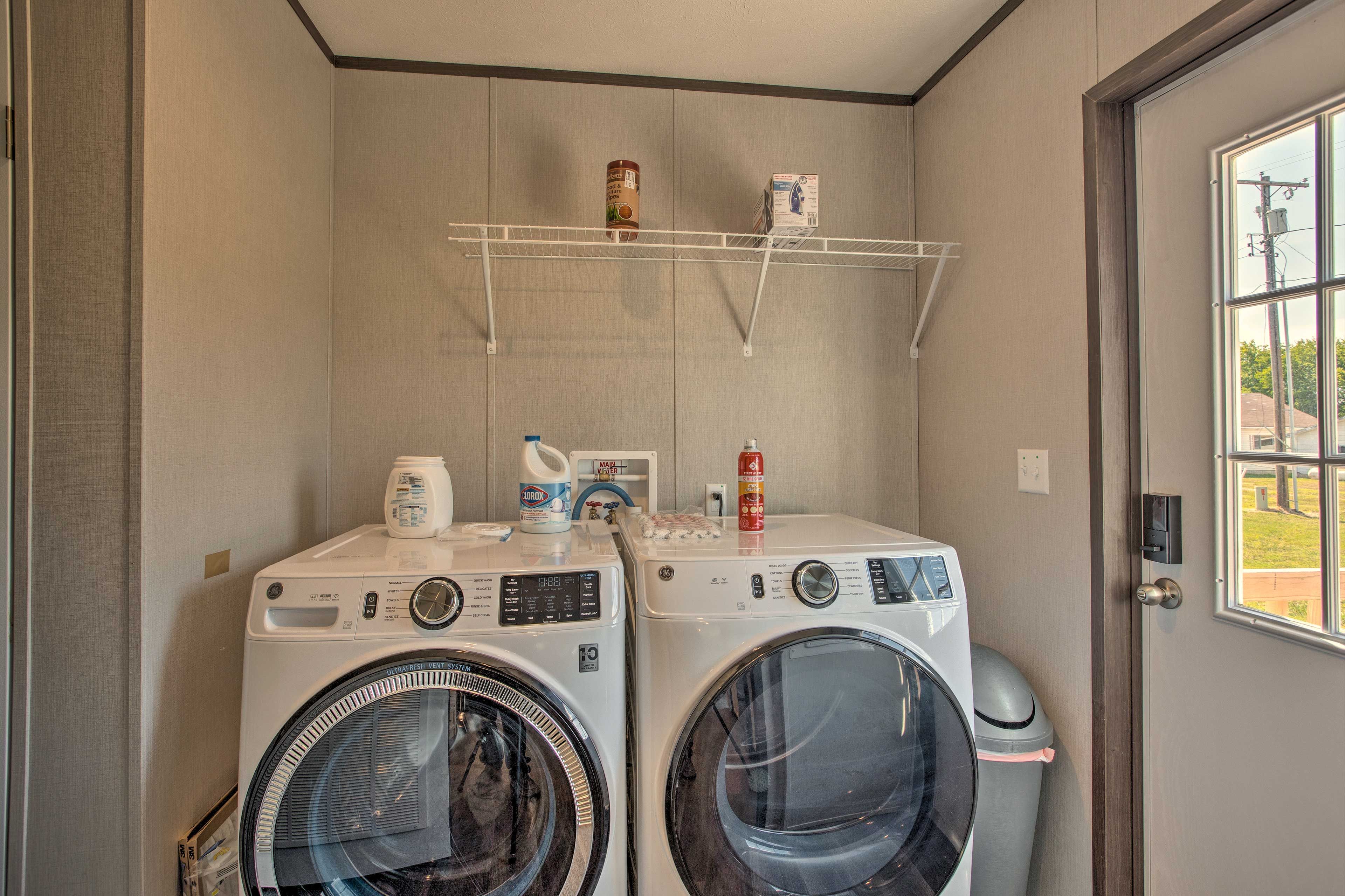 Laundry Room | Main Level | Washer + Dryer