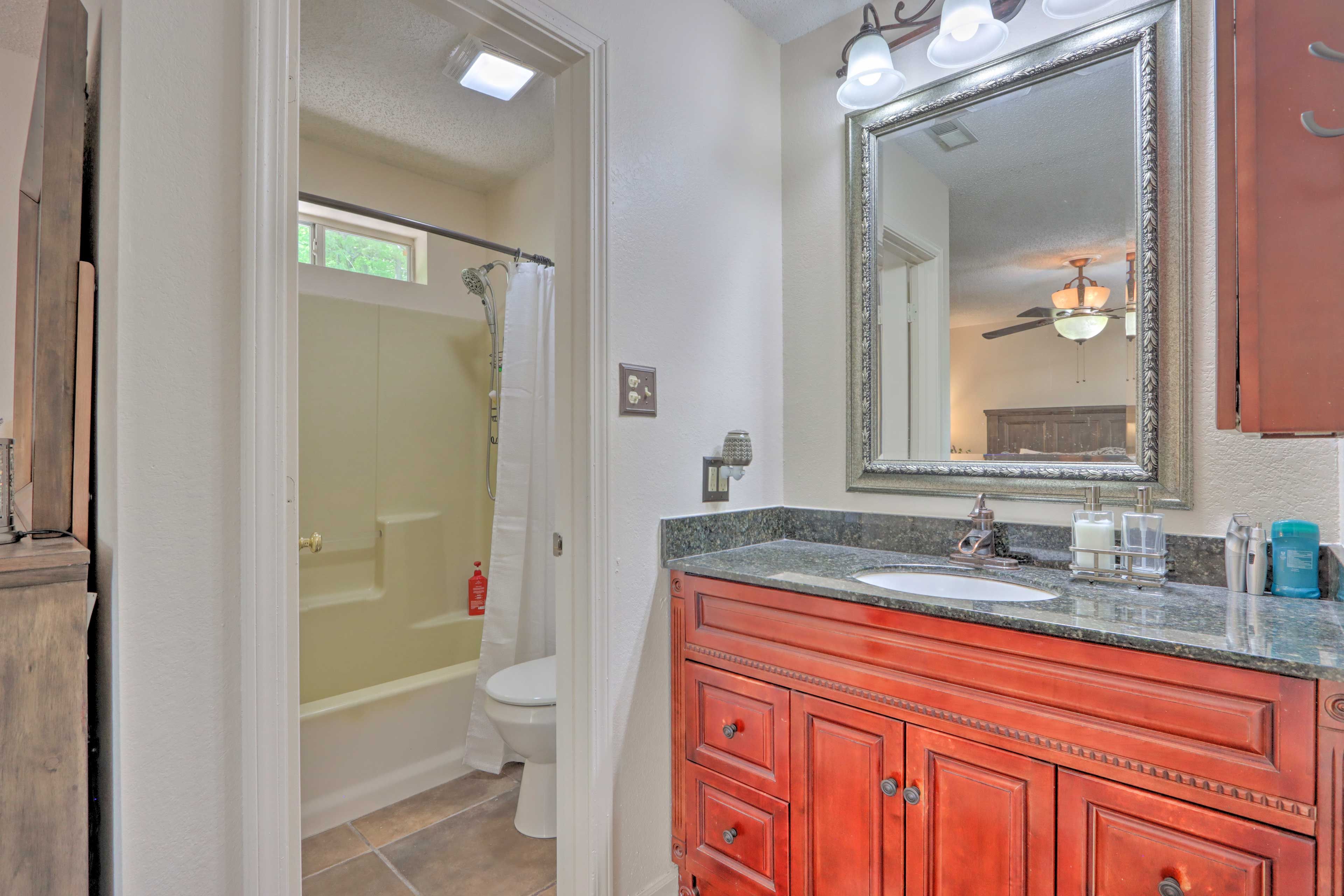En-Suite Bathroom | Access via Bedroom 1 | Grab Rails In Shower