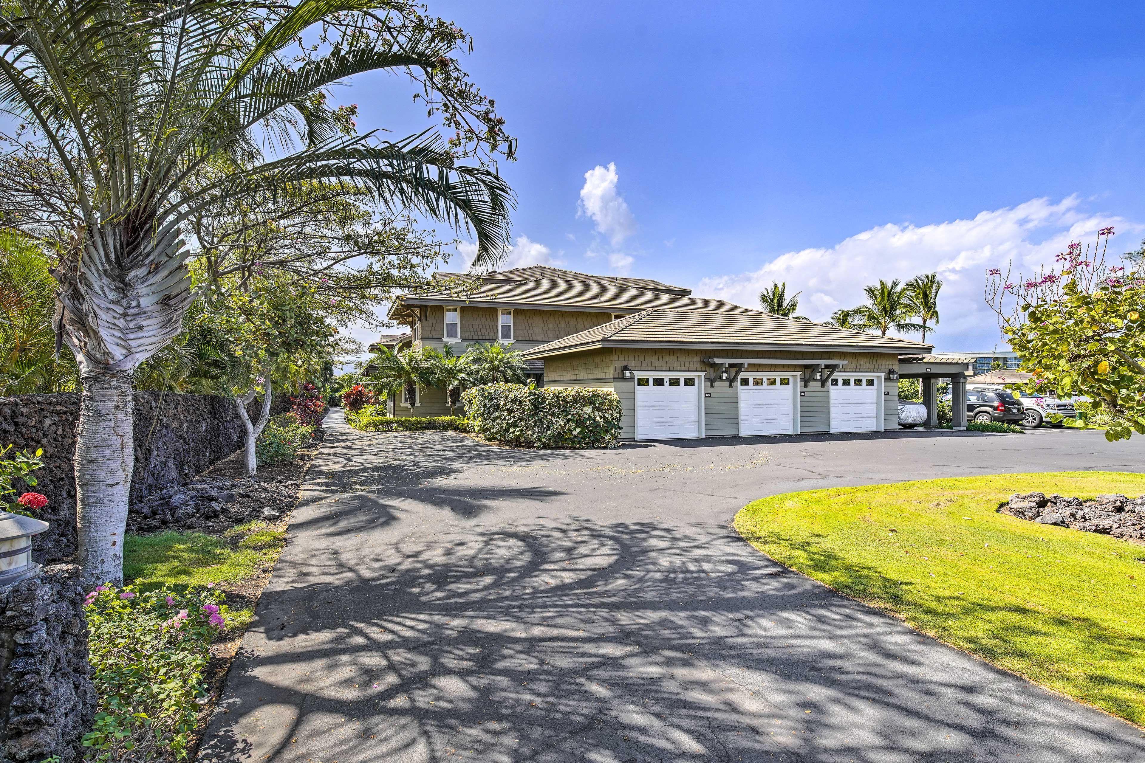 Condo Exterior | Designated Parking Spot (1 Vehicle; Pass Required)
