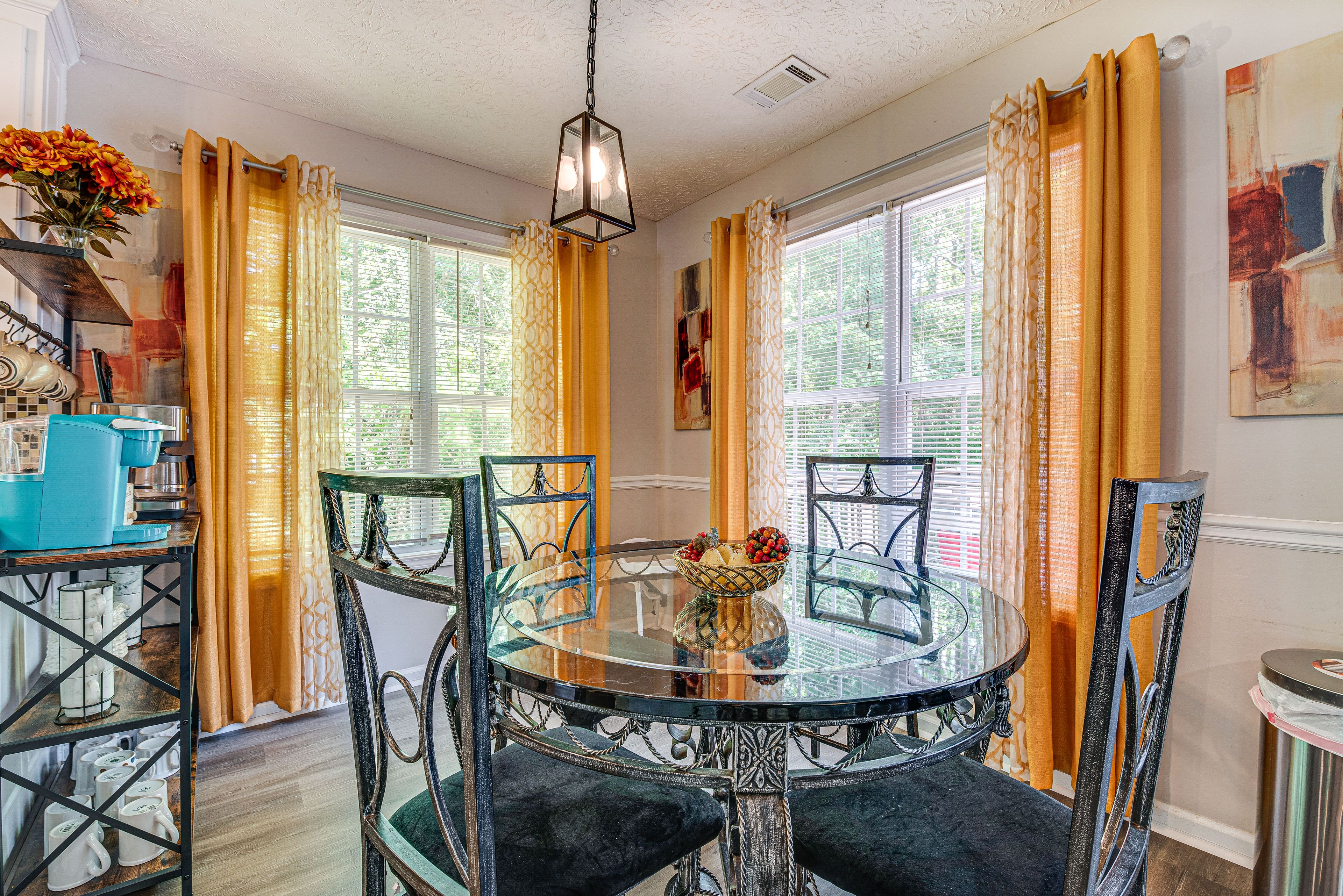 Dining Nook | Coffee Bar | Keurig & Drip Coffee Makers