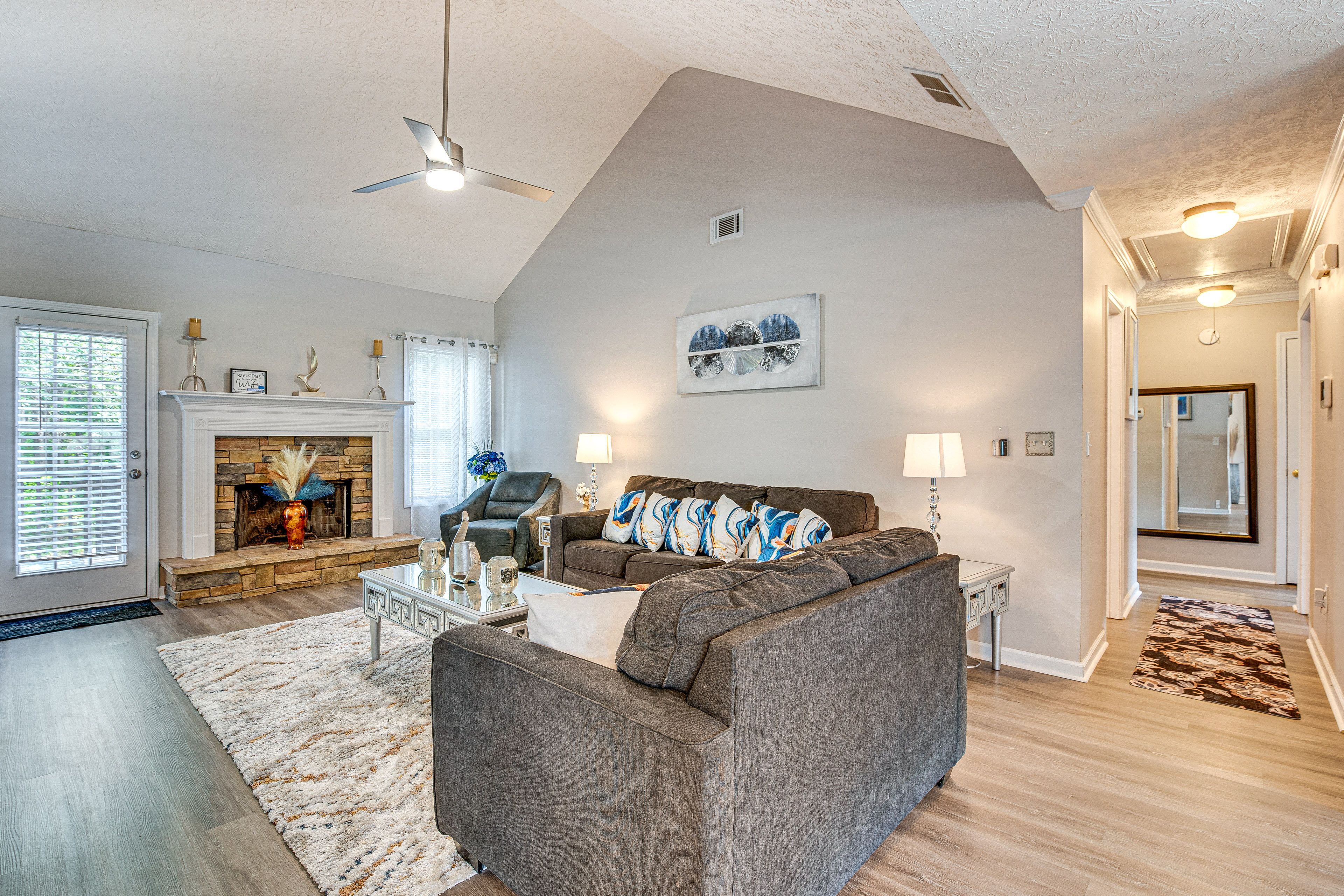 Living Room | Free WiFi | Central A/C | Open Floor Plan