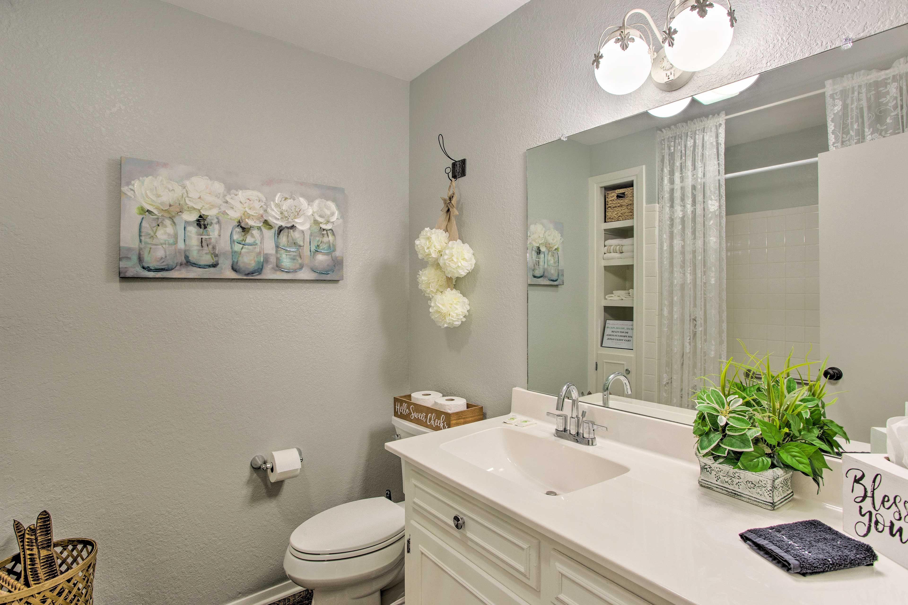 Full Bathroom | Main Floor | Hair Dryers