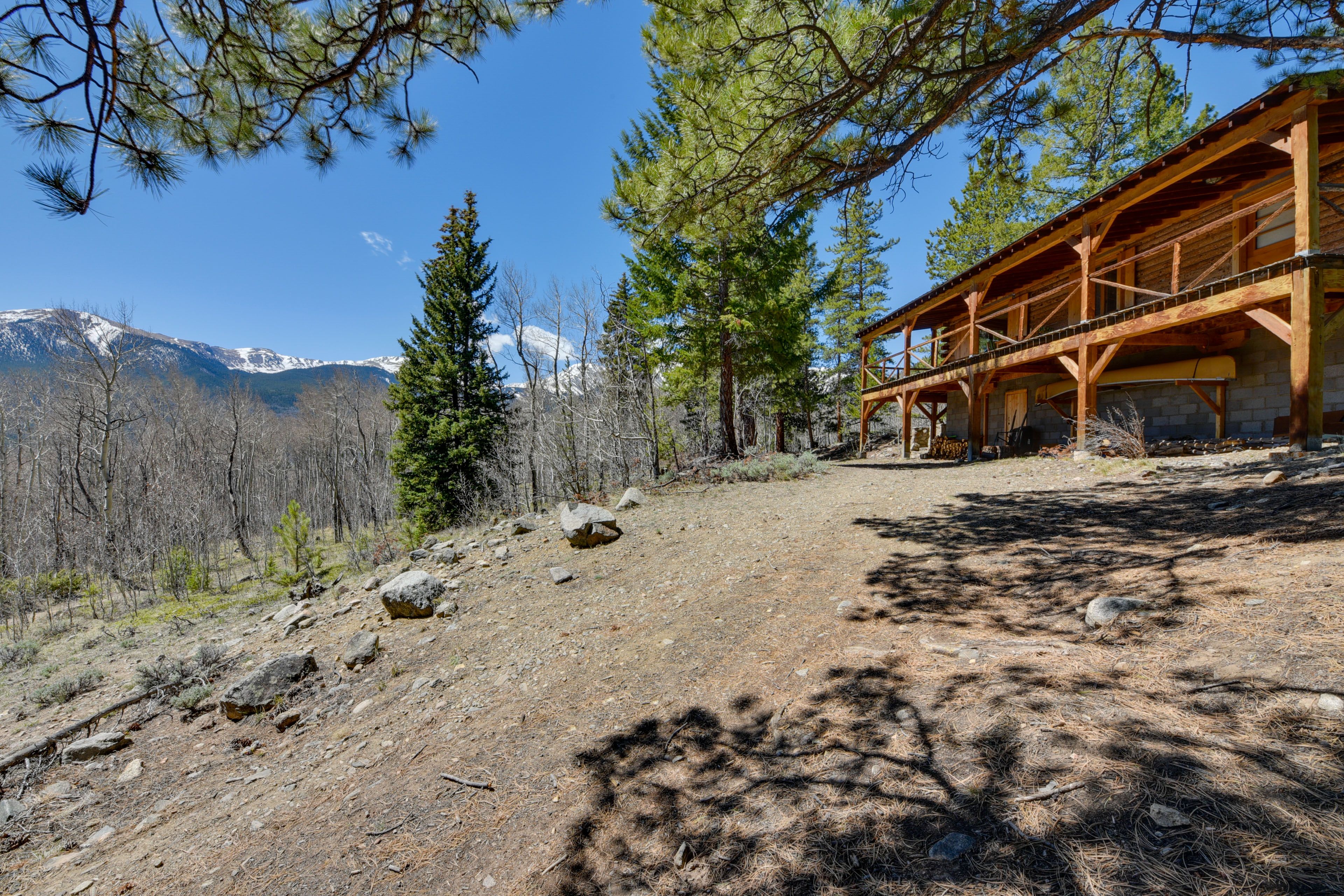 Property Exterior | Single-Story Home | Wraparound Deck