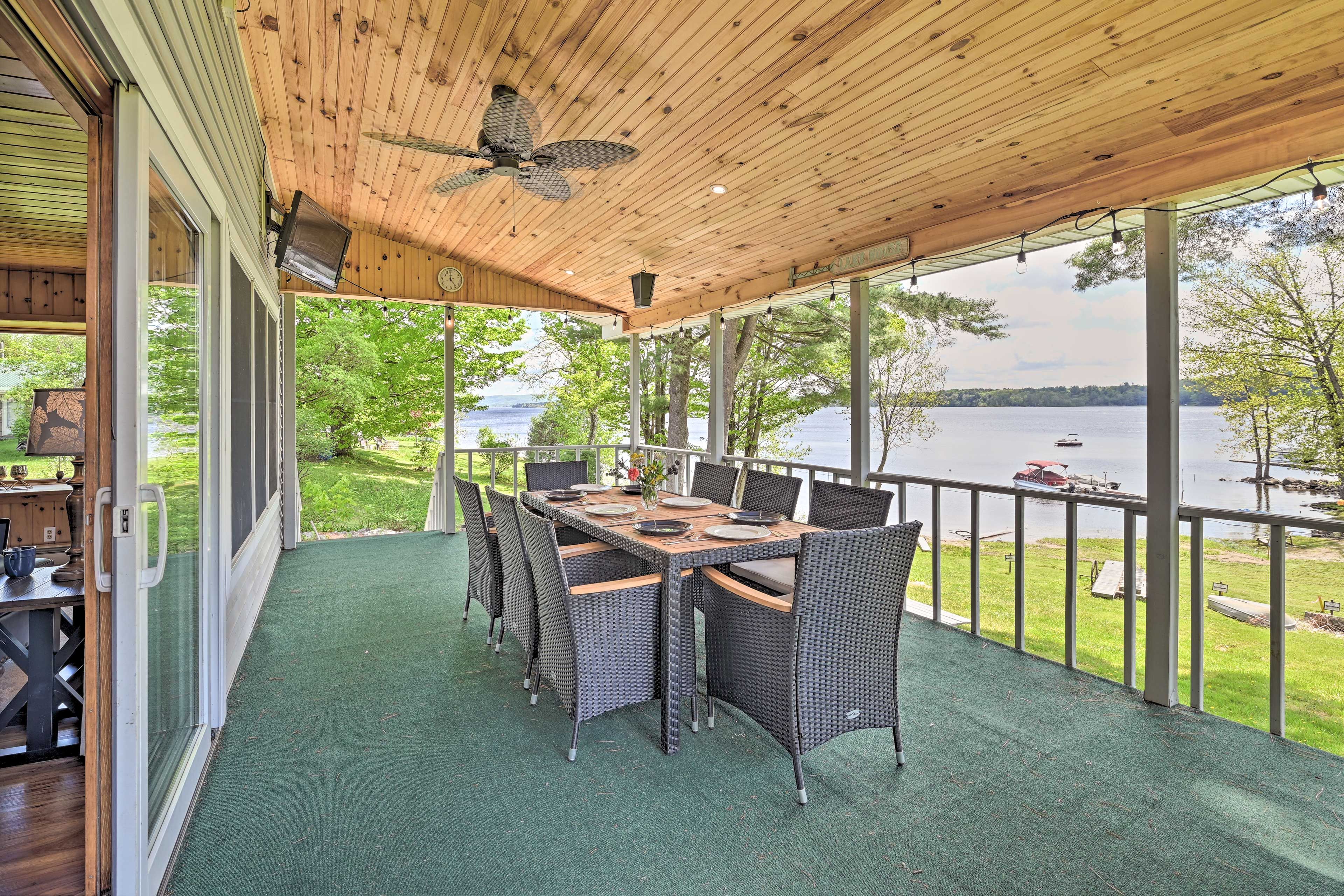 Gloversville Vacation Rental | 4BR | 1.5BA | 1,500 Sq Ft | Stairs Required