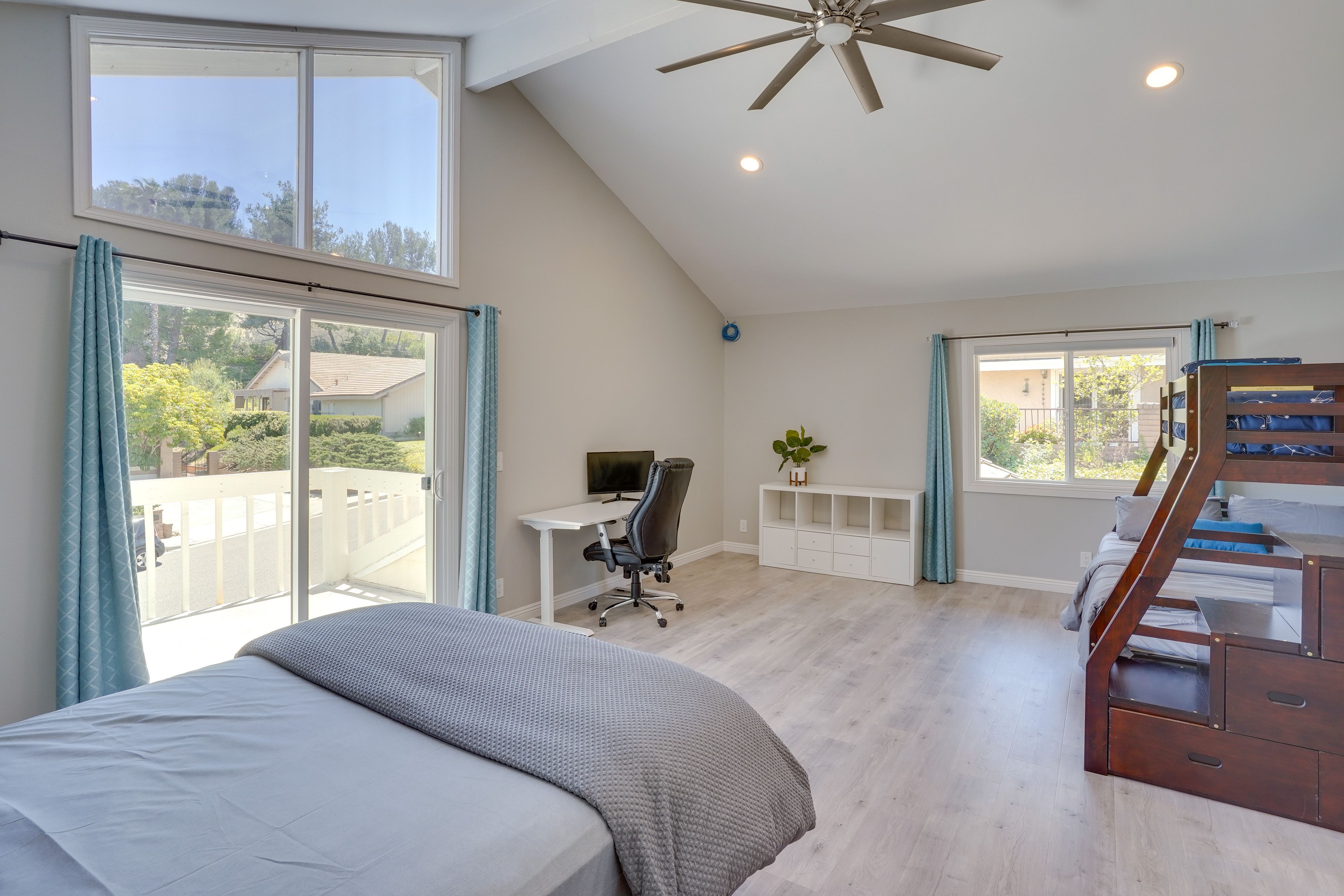 Bedroom 5 | Queen Bed | Twin/Full Bunk Bed | 2nd Floor