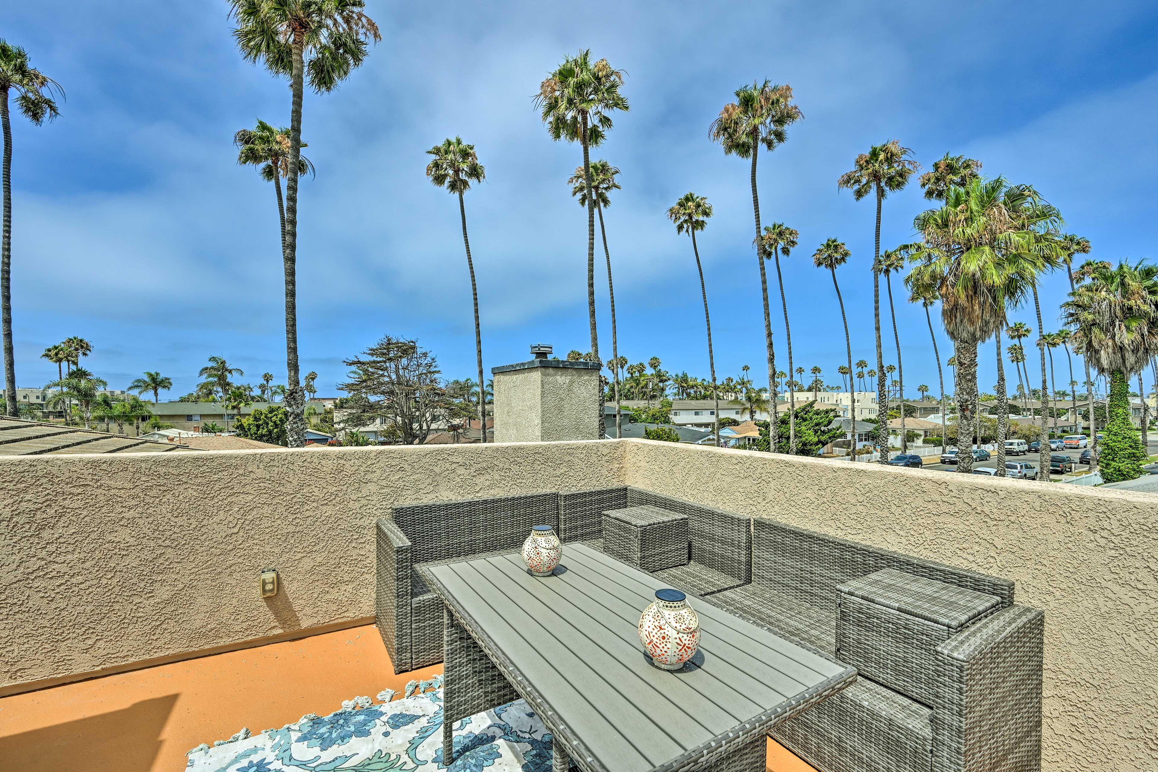 Rooftop Seating