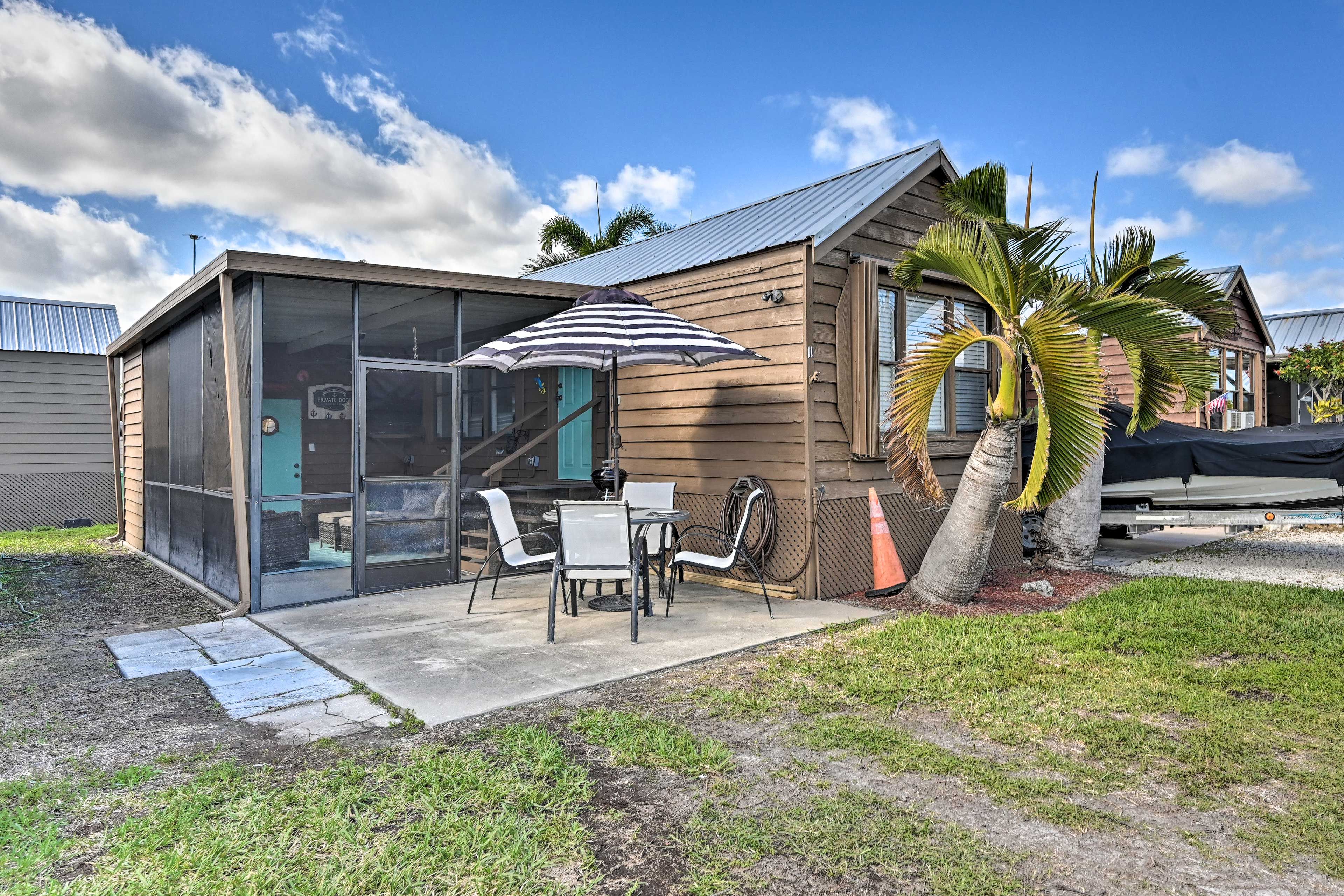 Parking | Grass Driveway (3 Vehicles or 2 Vehicles & 1 Small Boat Trailer)