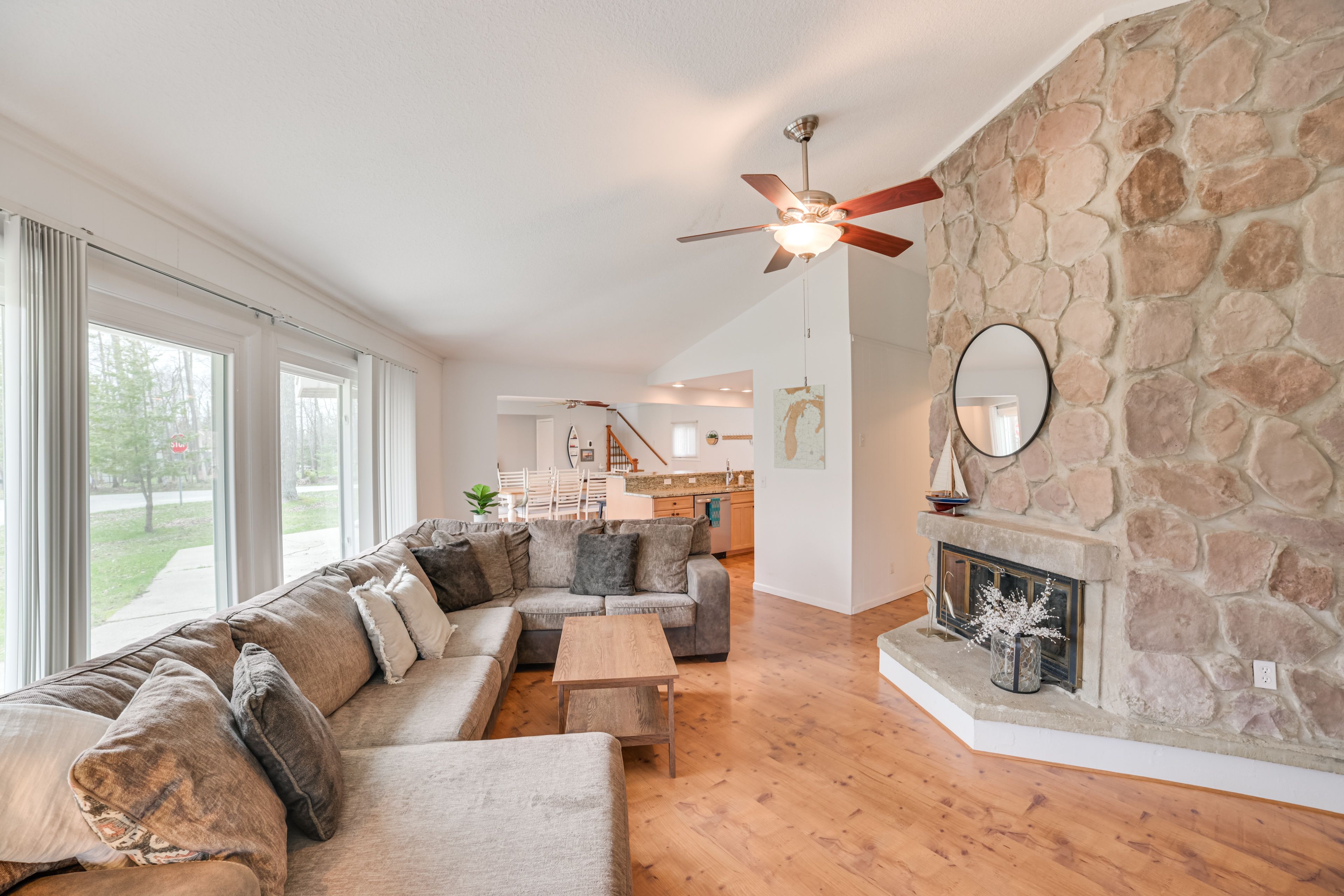 Charlevoix Vacation Rental | 4BR | 2BA | 1,500 Sq Ft | Step-Free Access