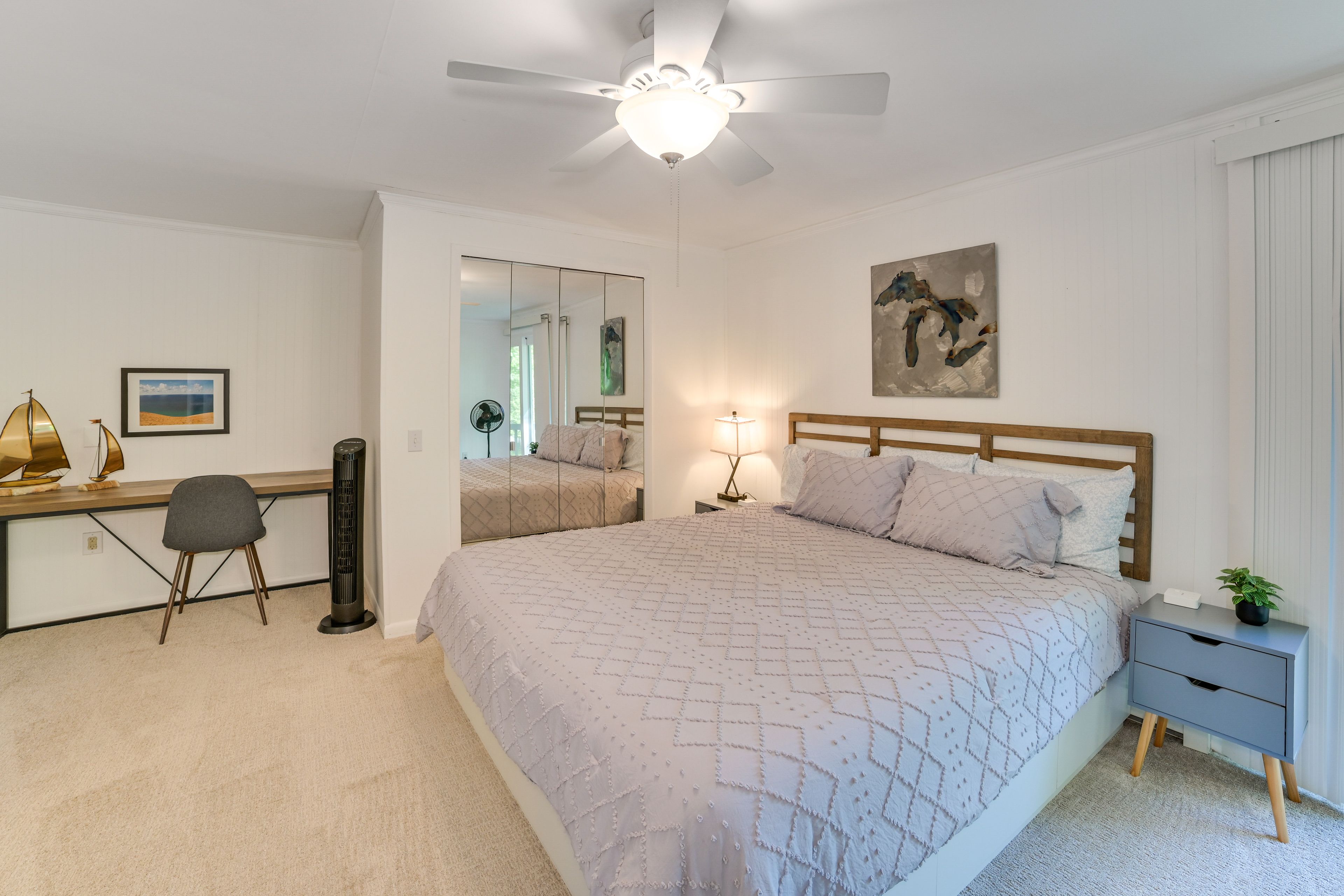 Bedroom 1 | King Bed | 2nd Floor | Private Balcony | En-Suite Bathroom