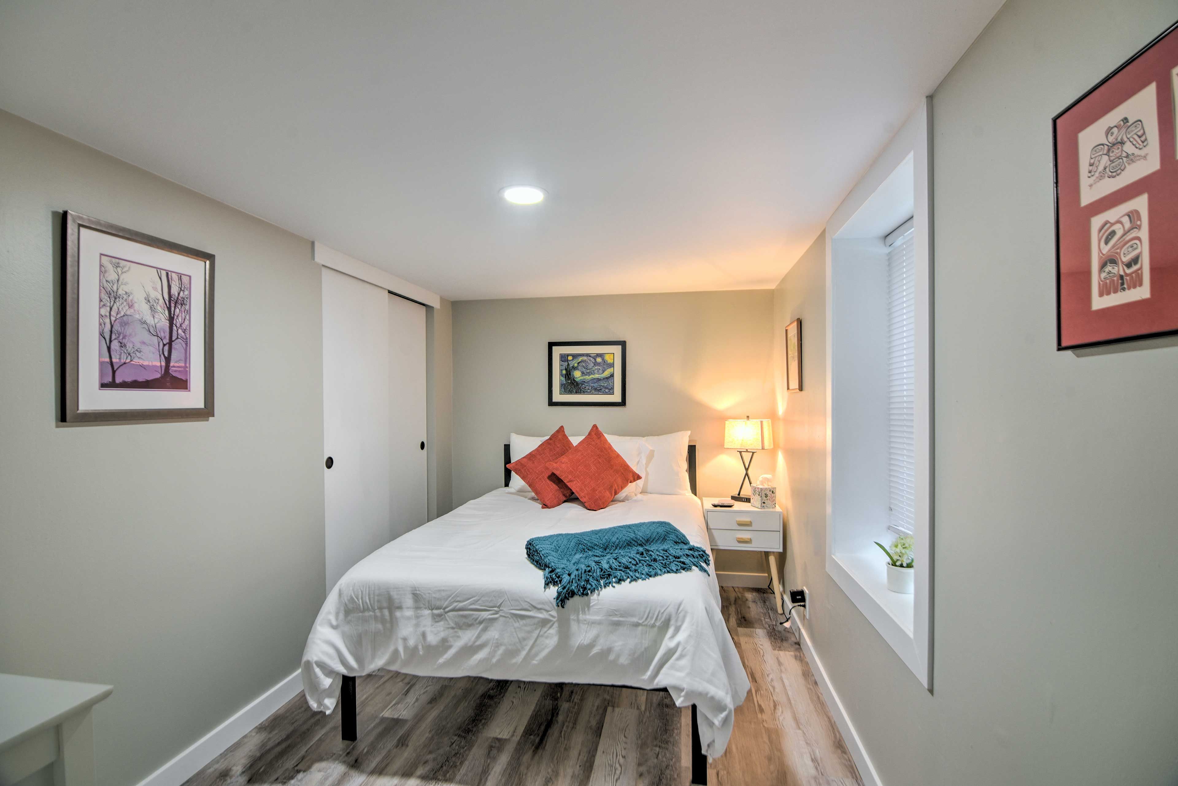 Bedroom 1 | Full Bed | Linens Provided
