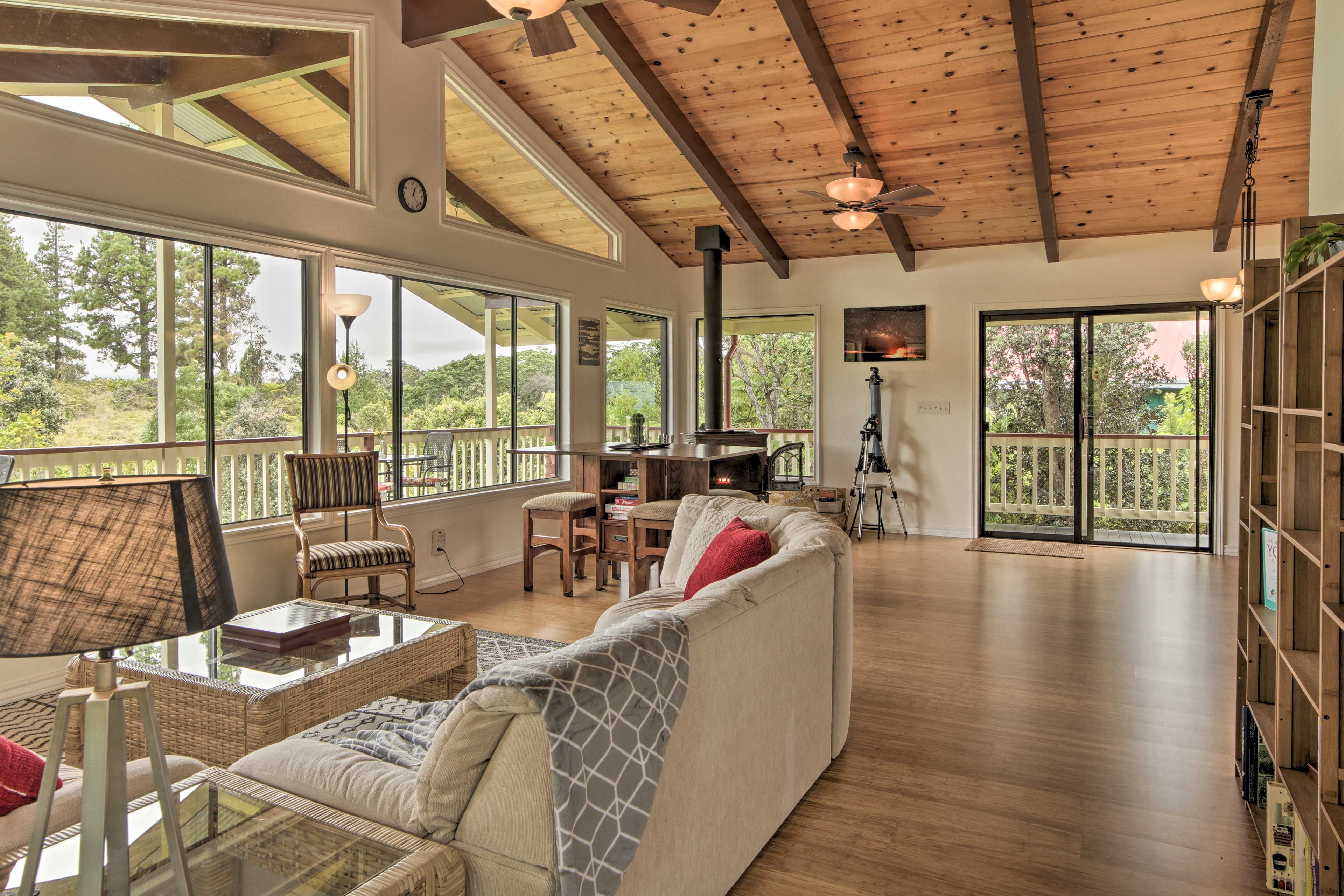 Wood-Burning Stove Unavailable for Guest Use