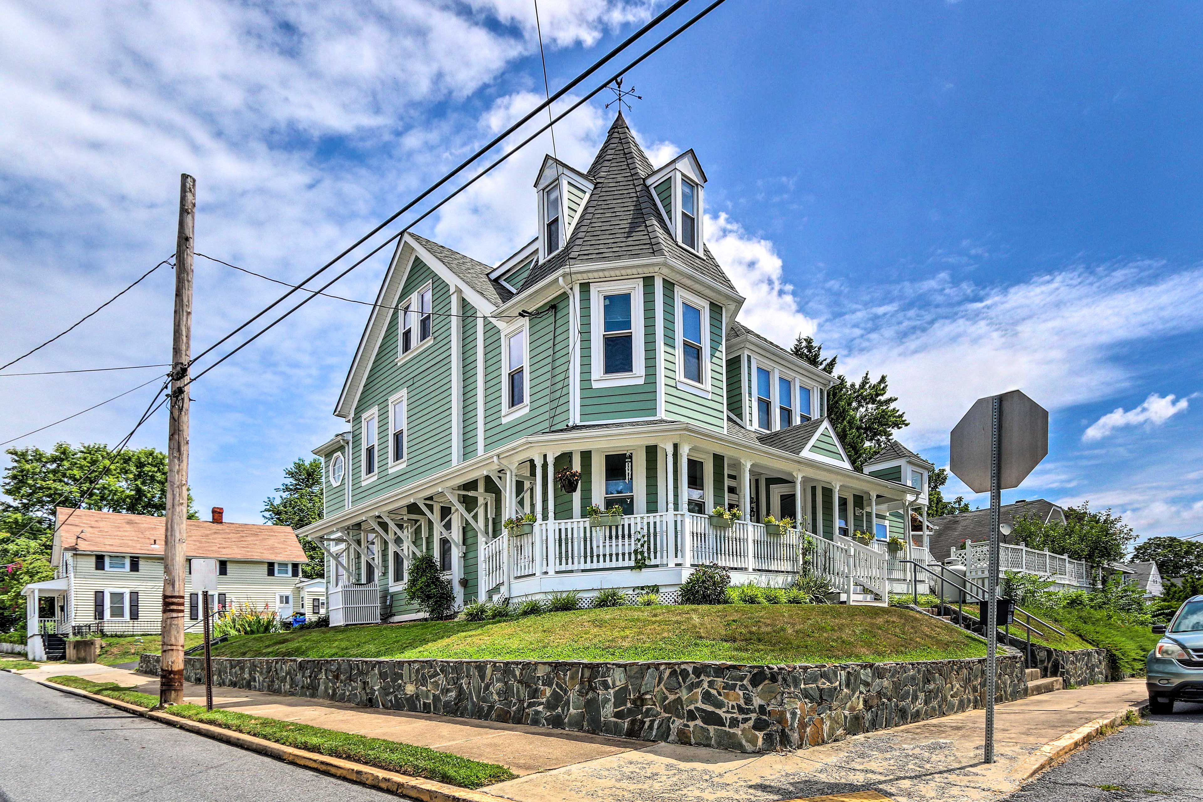 Brunswick Vacation Rental | 2BR | 1BA | Stairs Required | 630 Sq Ft
