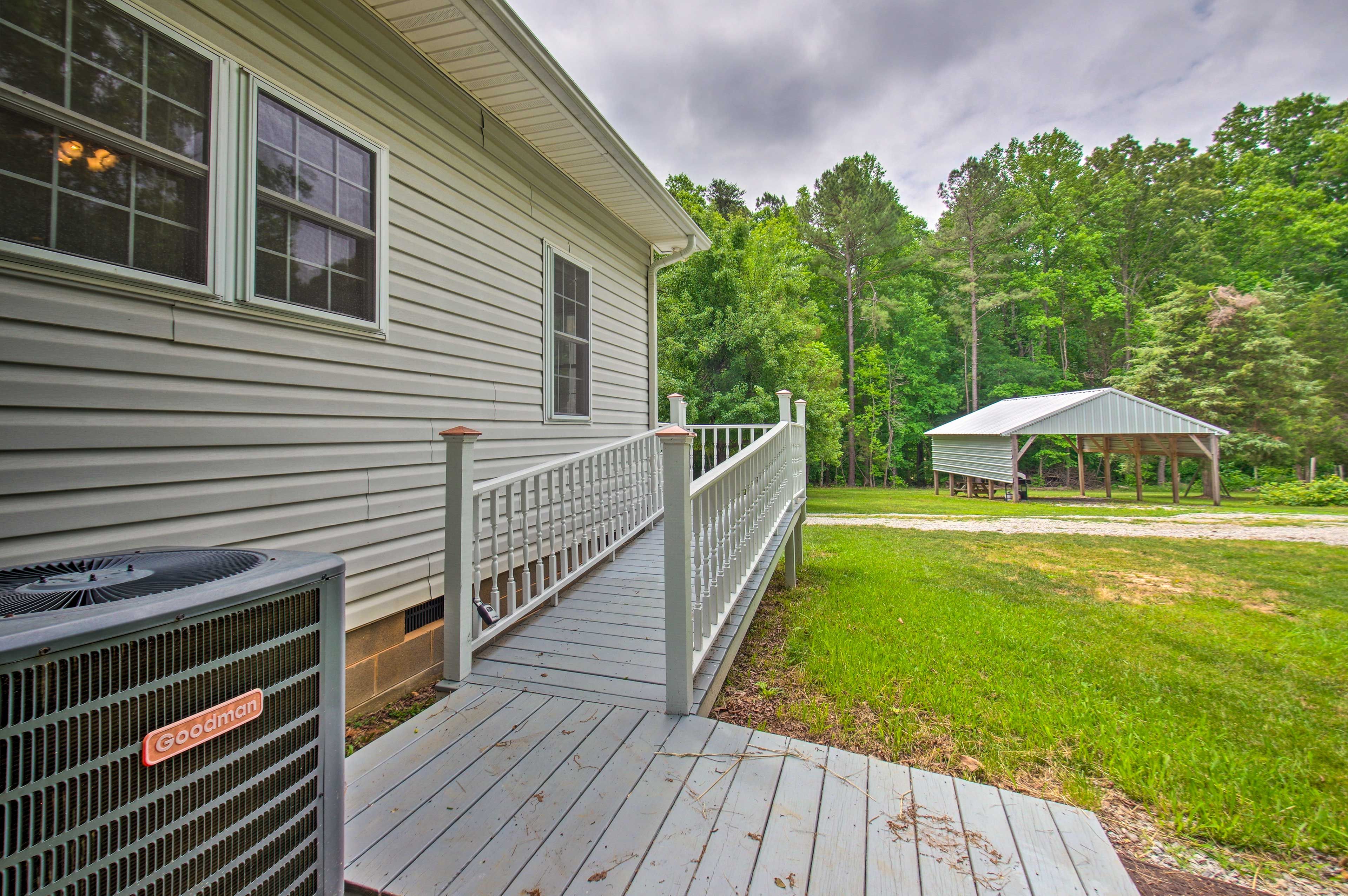Back Exterior | Step-Free Access via Ramp