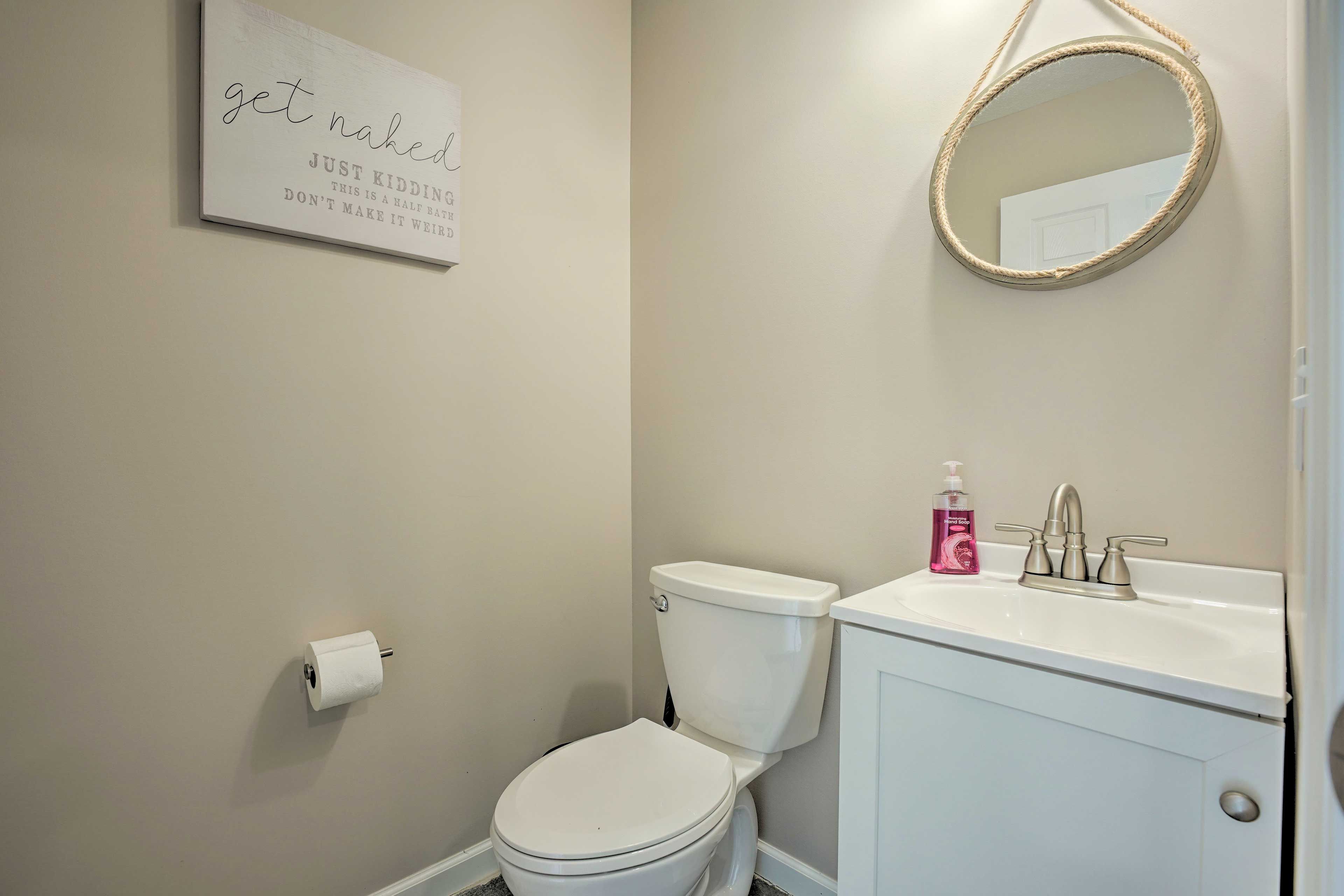 Half Bathroom | Lower Level