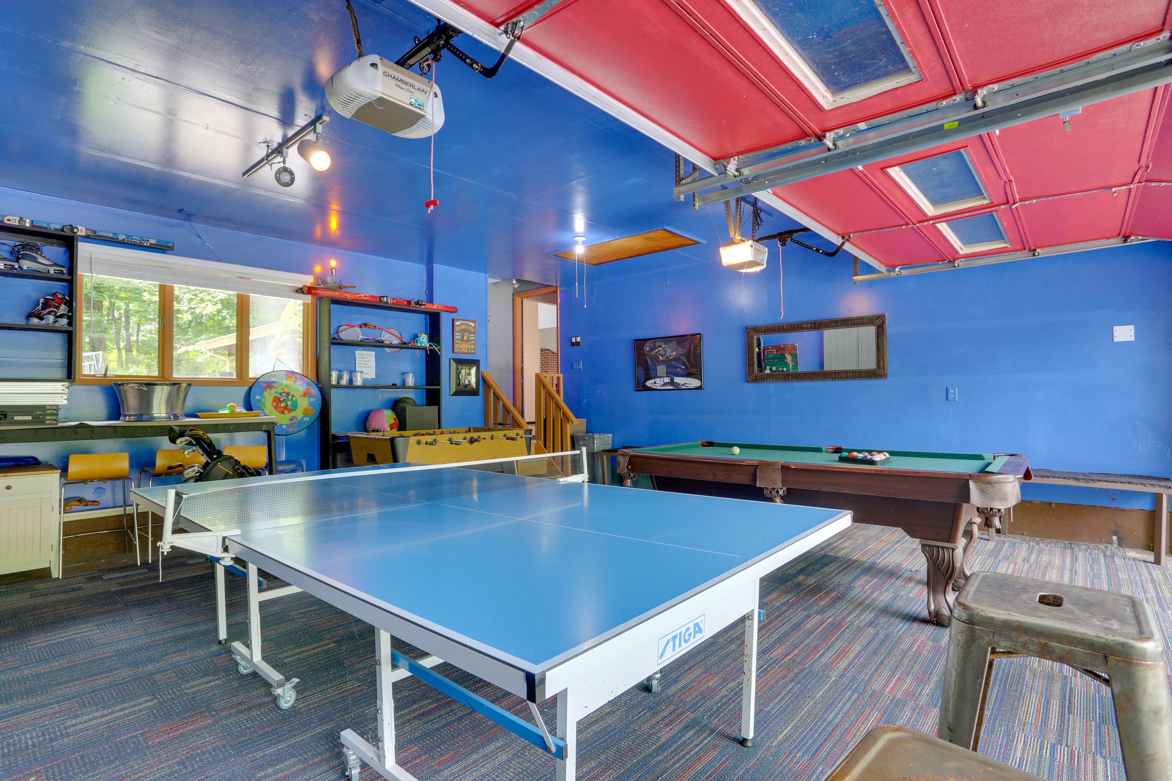 Garage Game Room