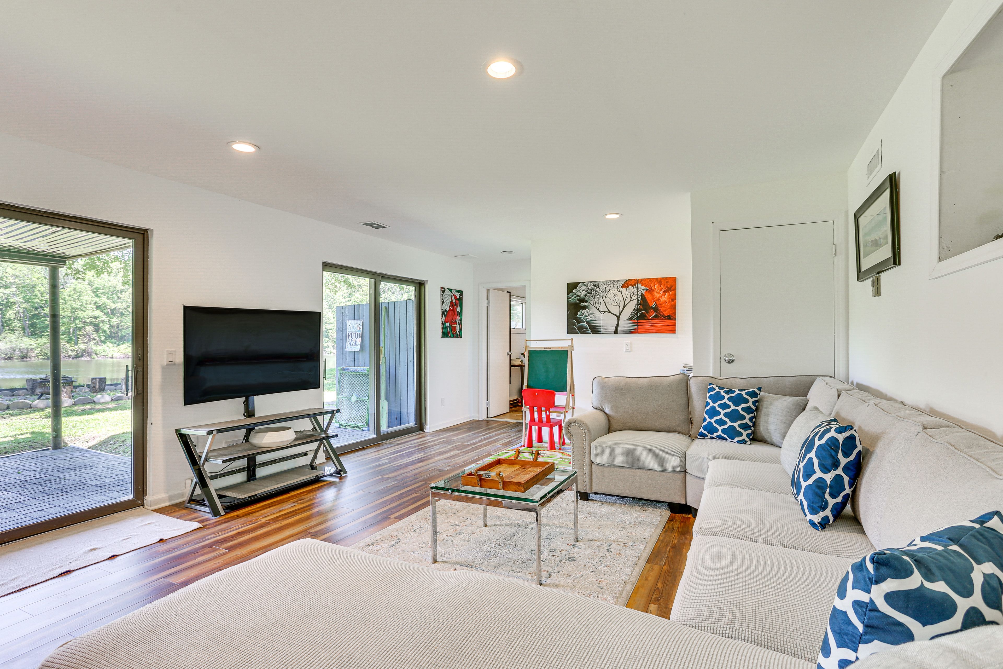 Lower Living Area