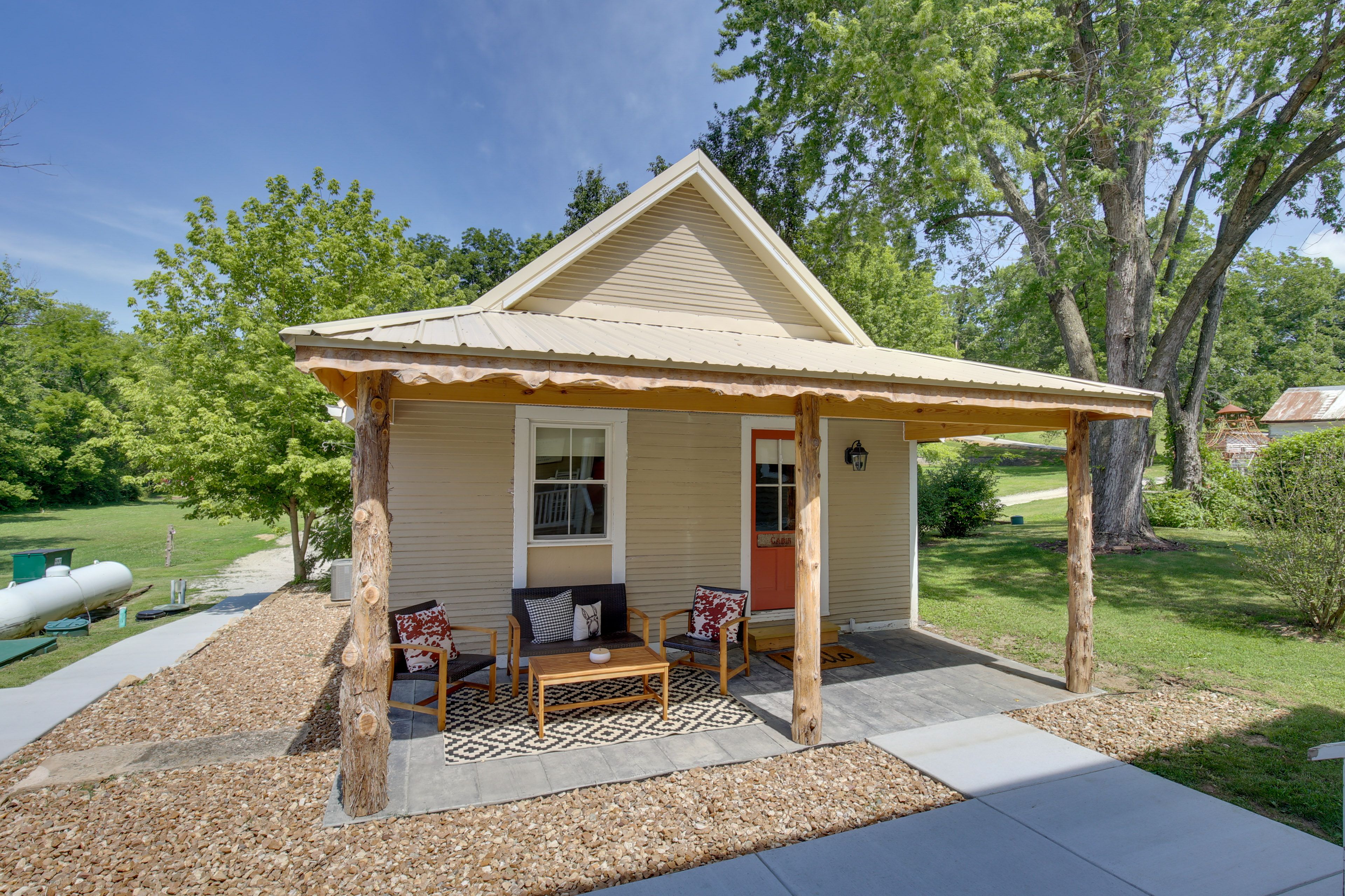 Exterior | Covered Porch | Driveway Parking (2 Vehicles)