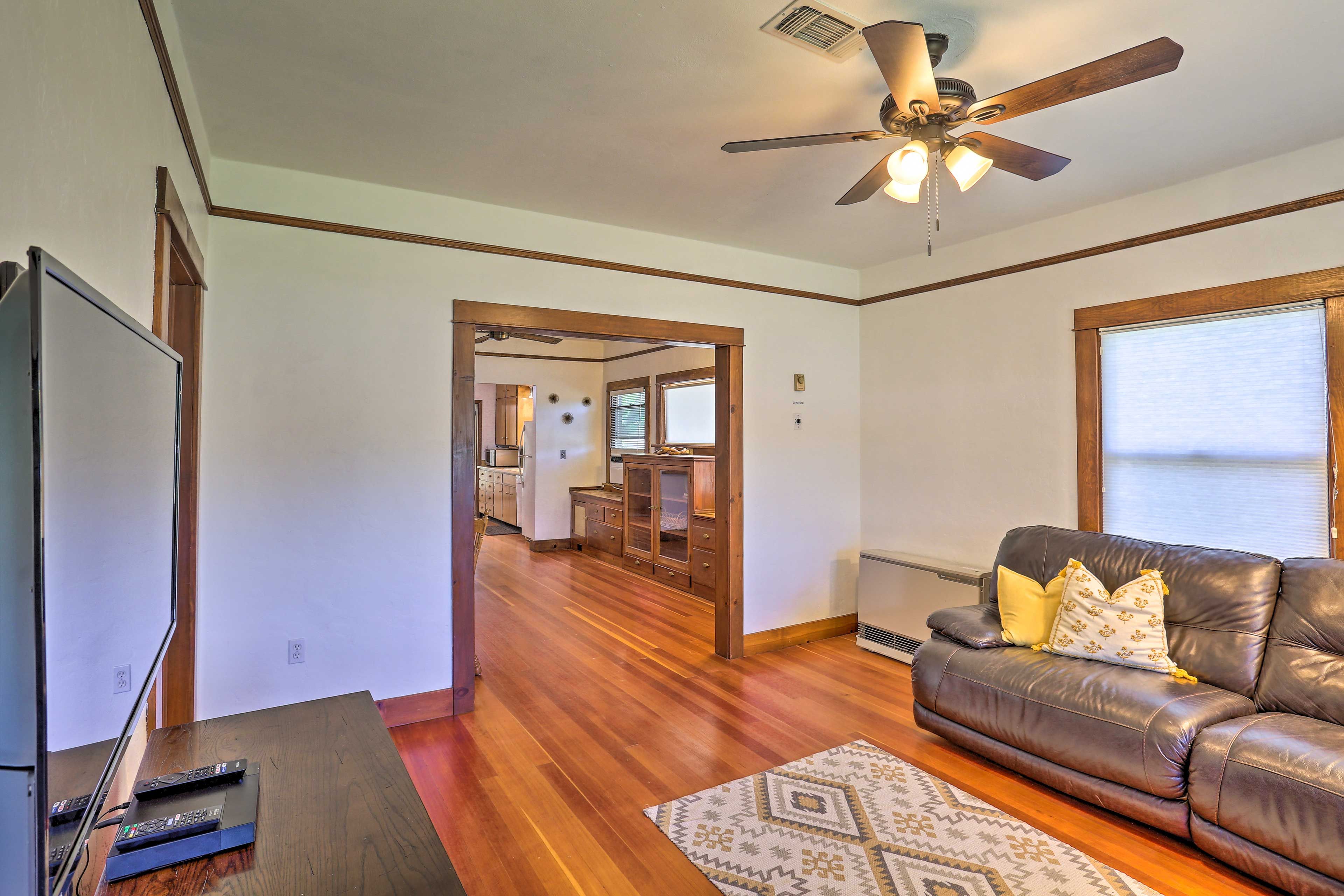 Living Room | Main Floor | DVD Player | Window A/C Units