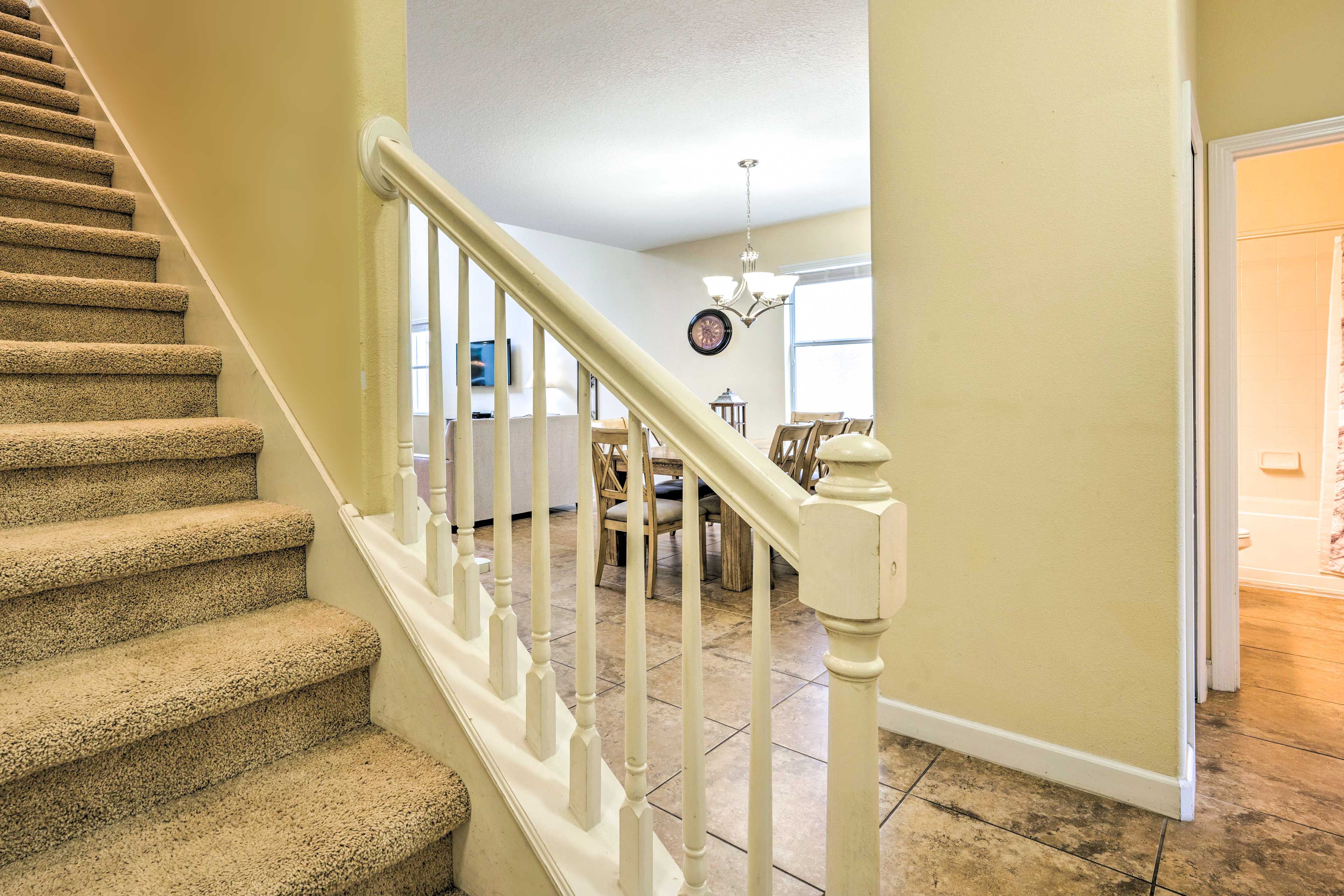 Stairs to Upper Level