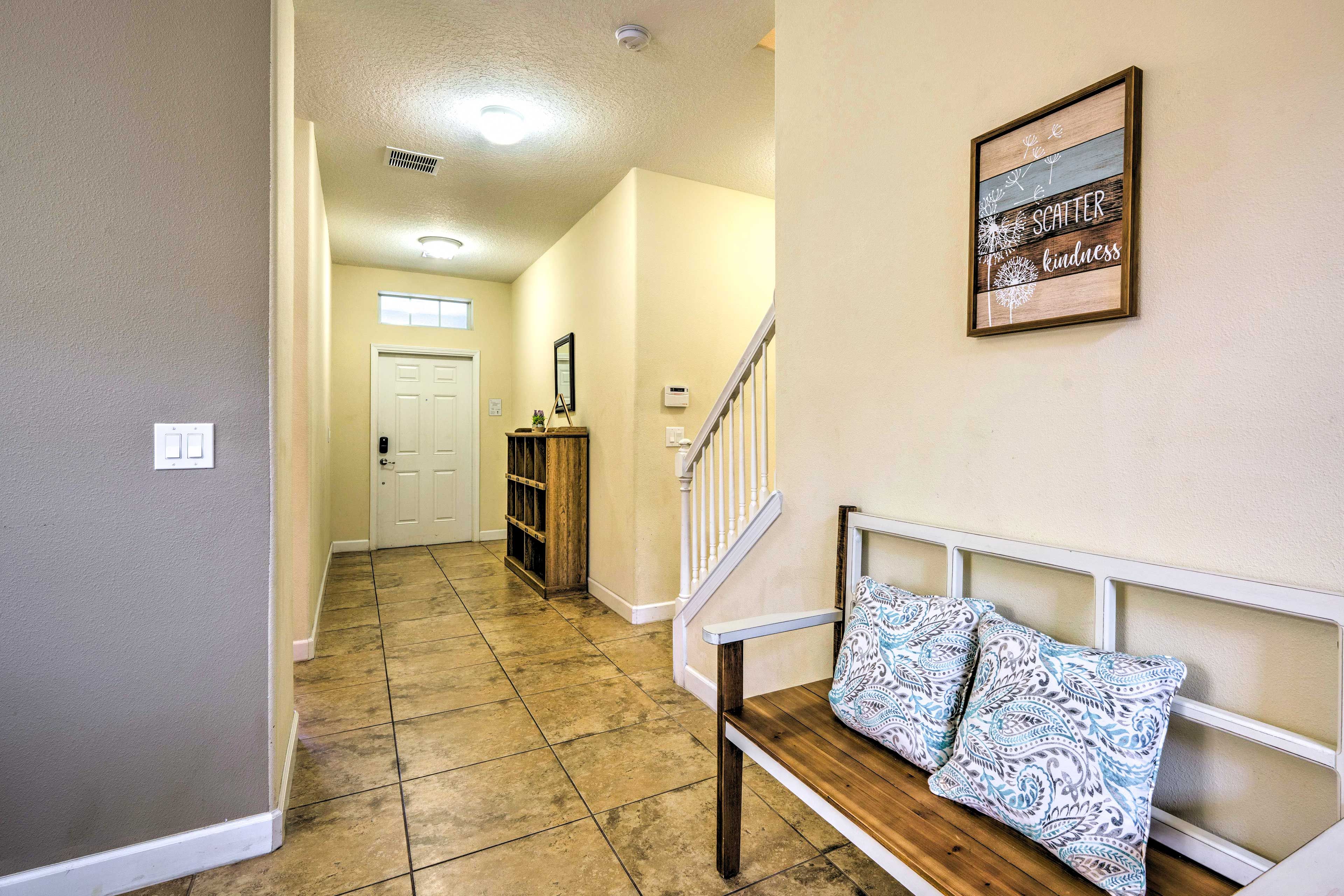 Front Hallway | Keyless Entry