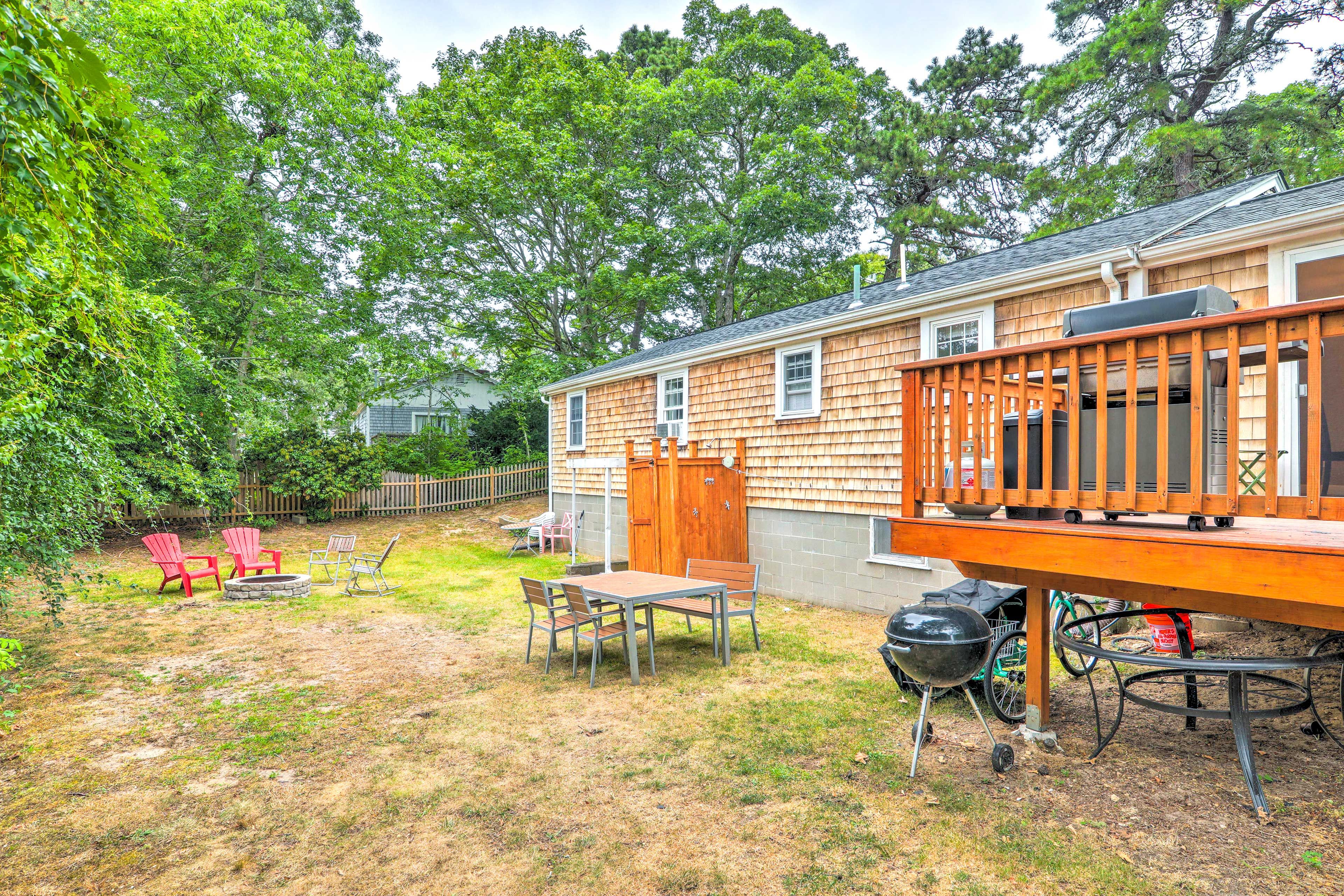 Fenced Backyard