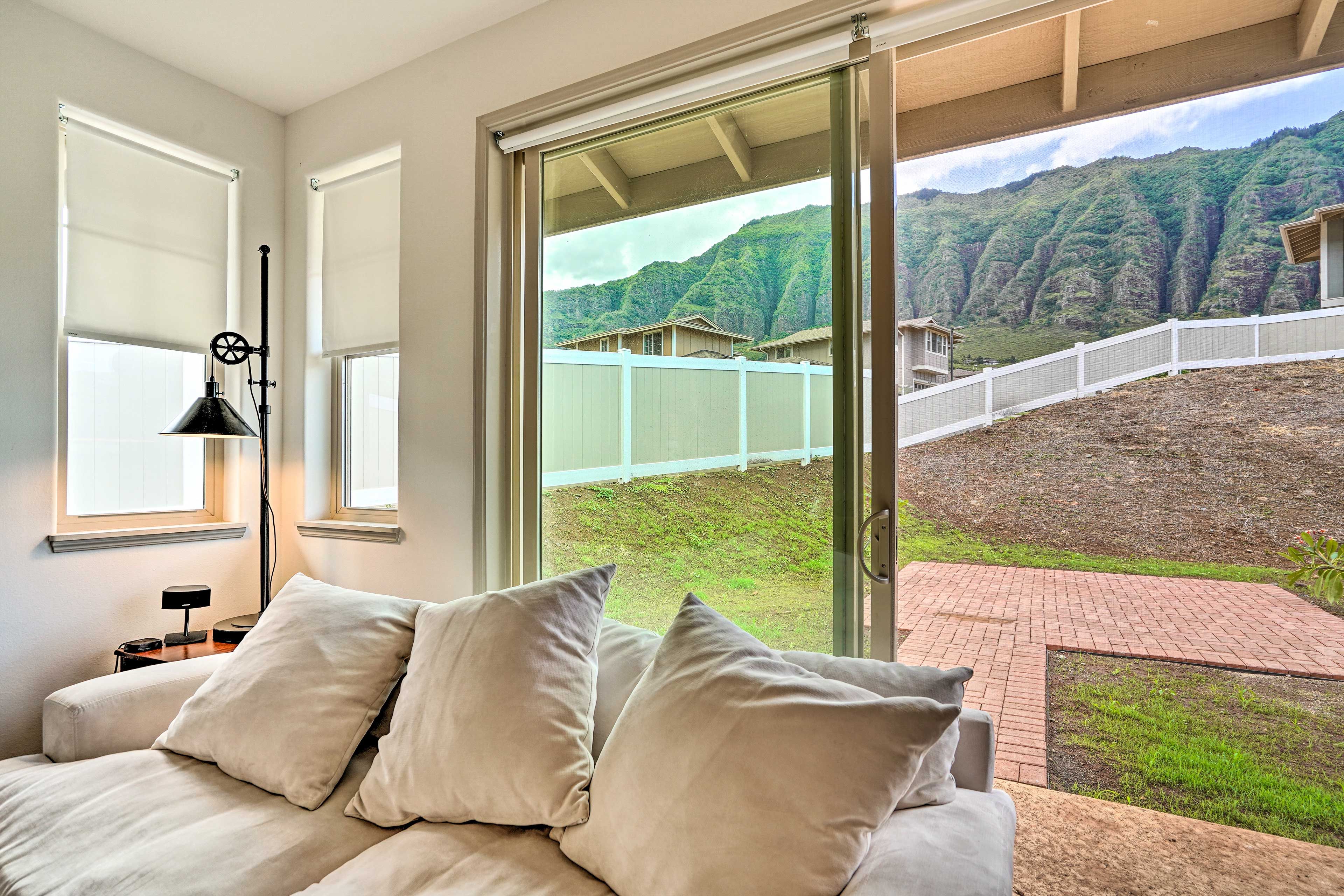 Living Room | Striking Mountain & Valley Views