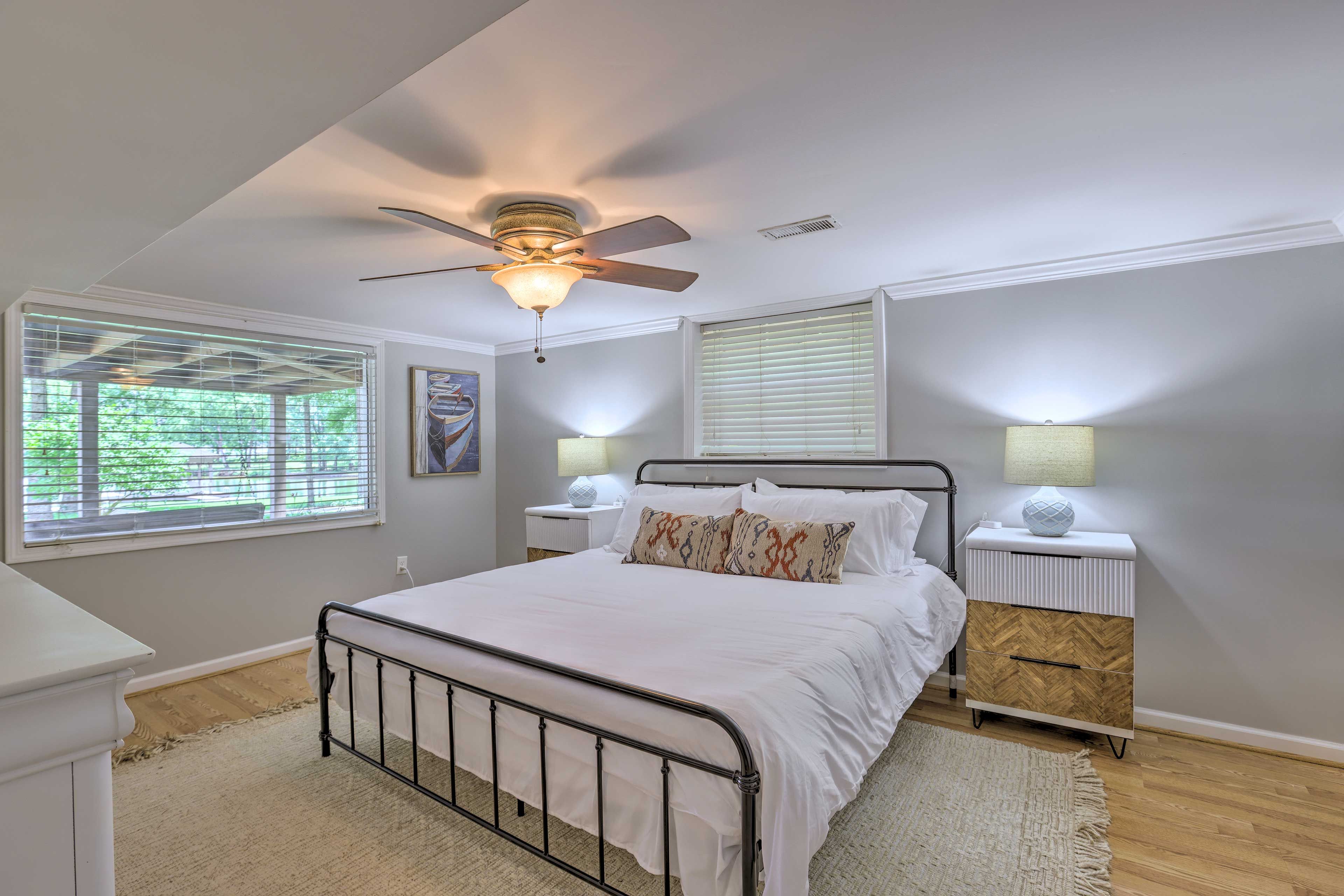 Bedroom 2 | King Bed | Basement | Walk-In Closet