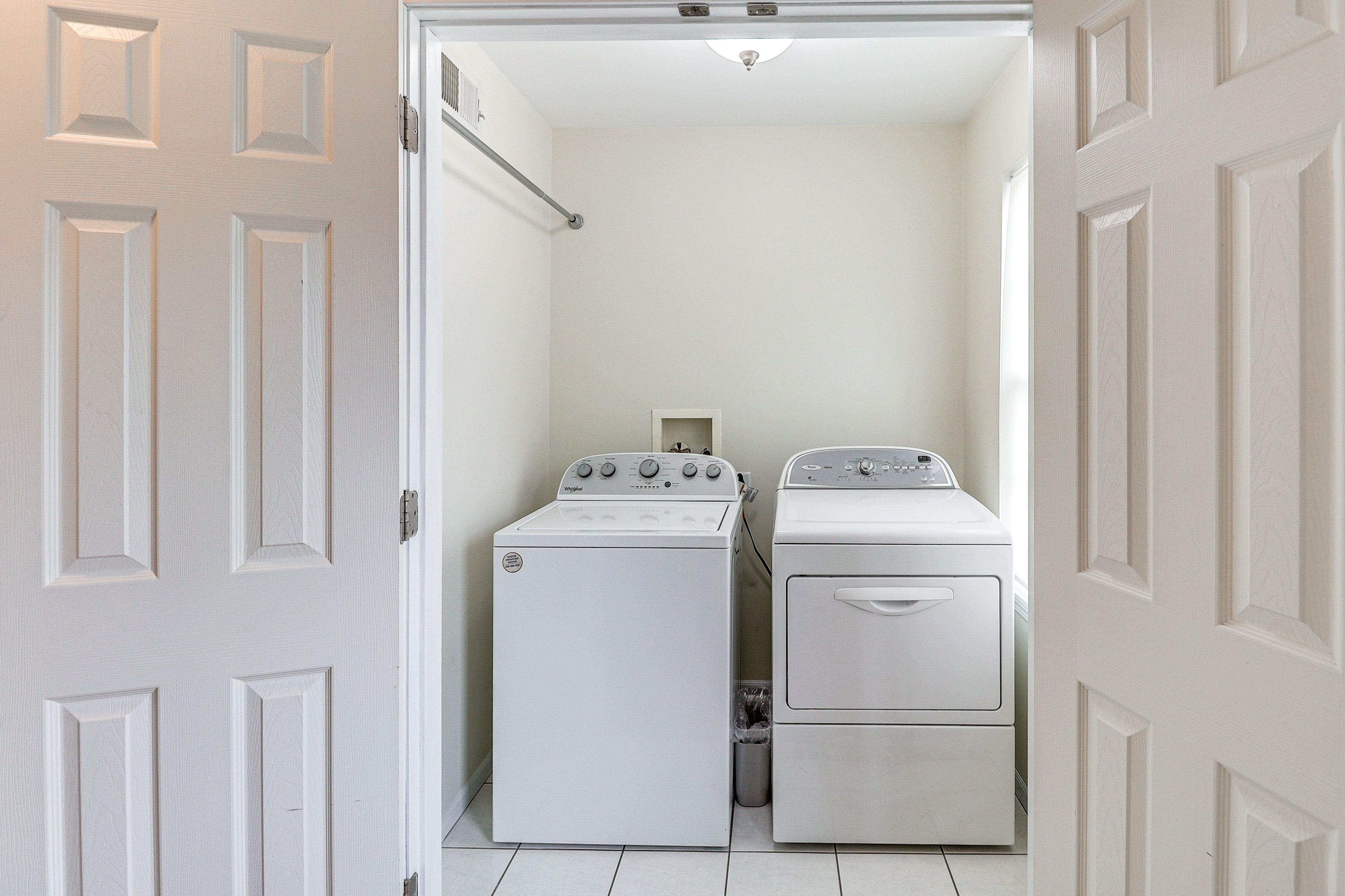 Washer & Dryer | Main Level