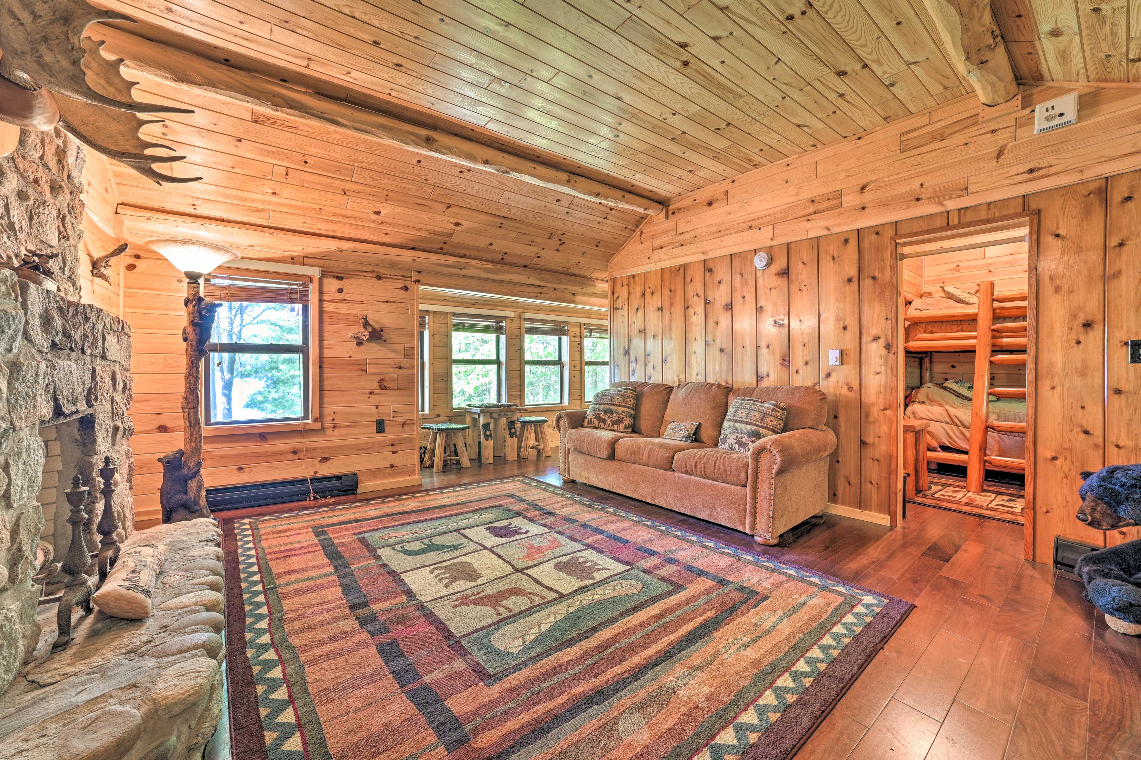 Additional Living Space | Top Level | Sleeper Sofa | Full Bed