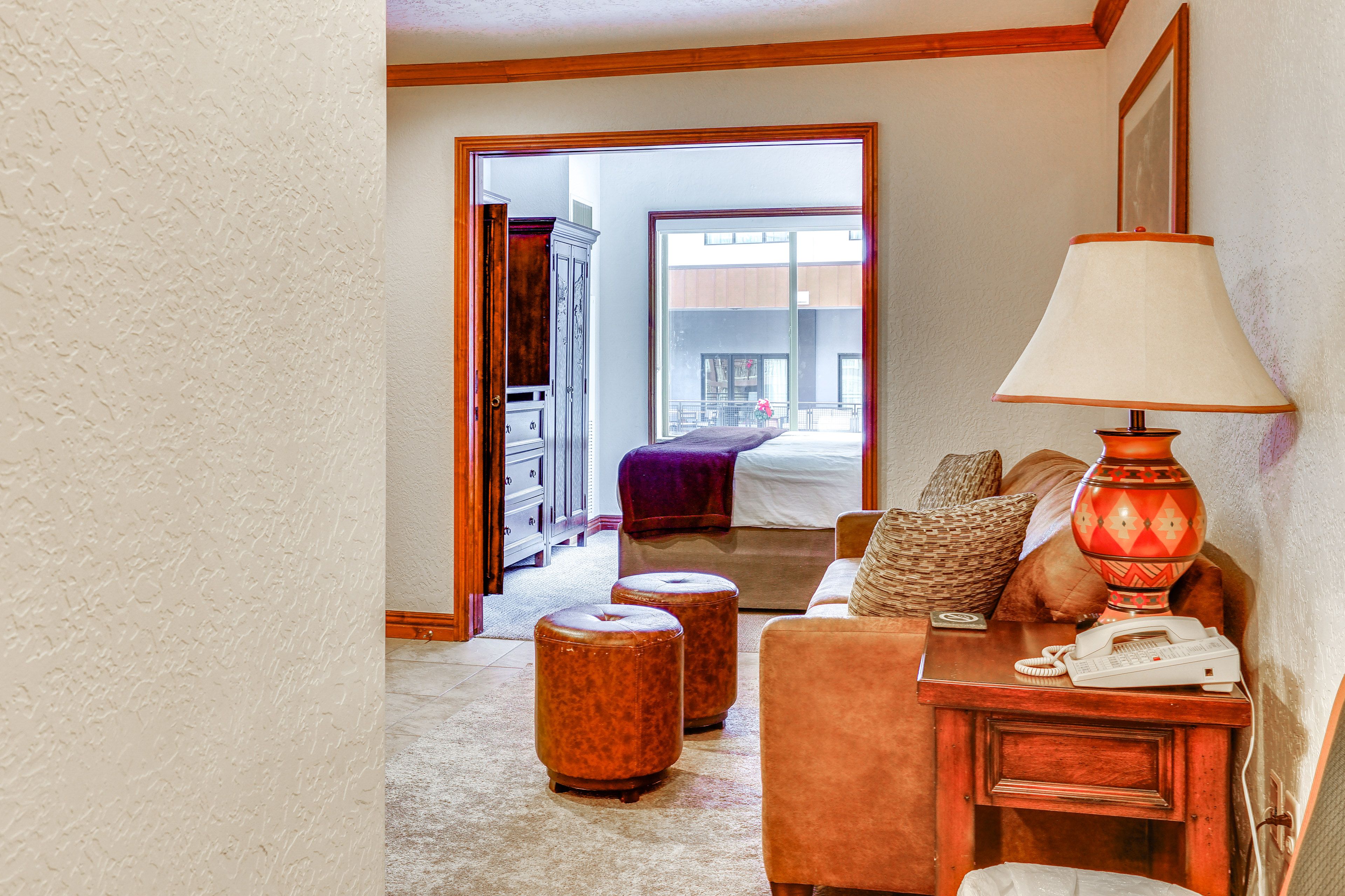 Living Area | Sleeper Sofa